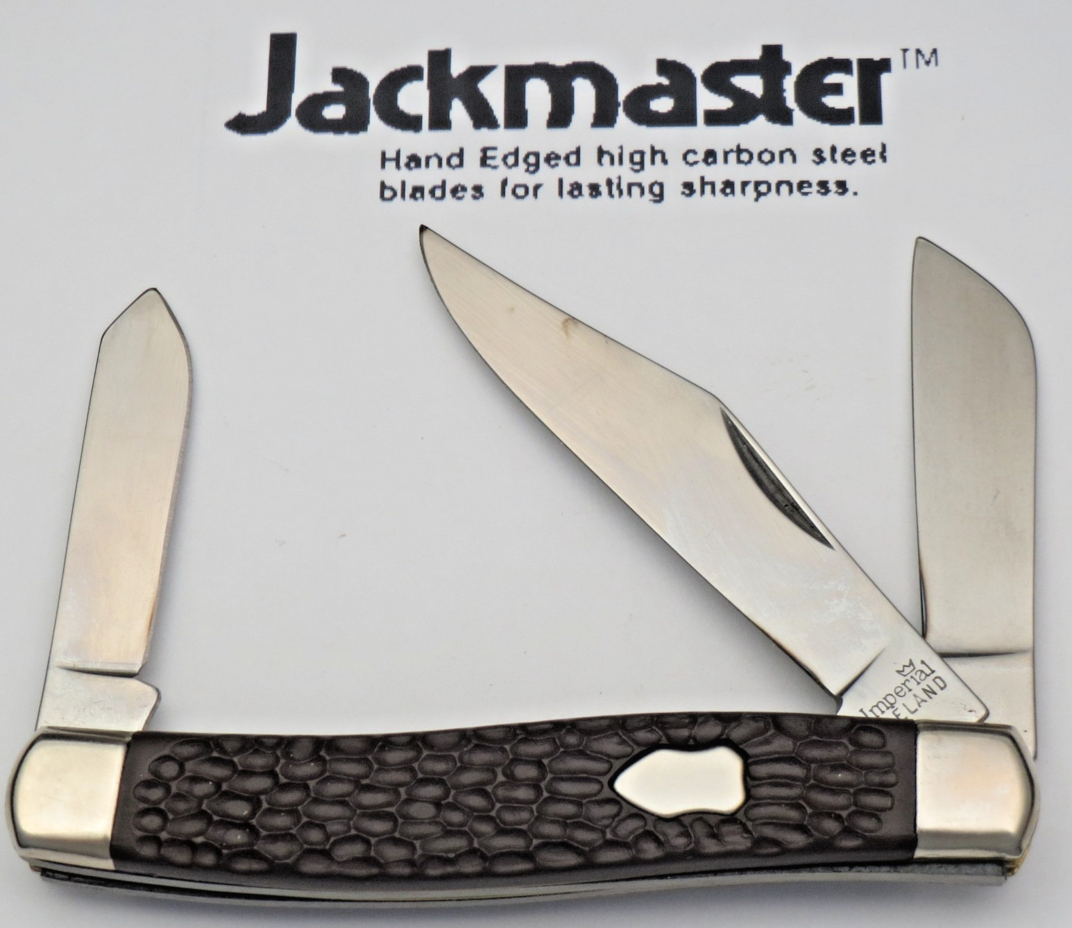 Vintage IMPERIAL IRELAND - Large Premium Stockman Pocket Knife - Carbon Steel Vintage IMPERIAL IRELAND - Large Premium Stockman Pocket Knife - Carbon Steel