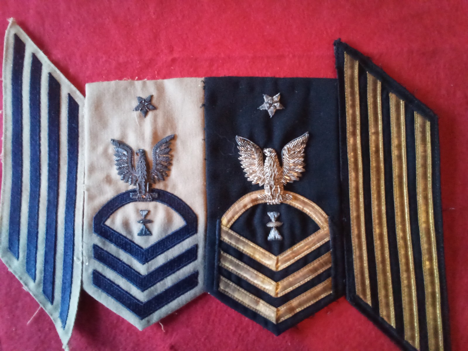US NAVY WW 2 MASTER CHIEF P.O. PHOTOGRAPHERS MATE BULLION