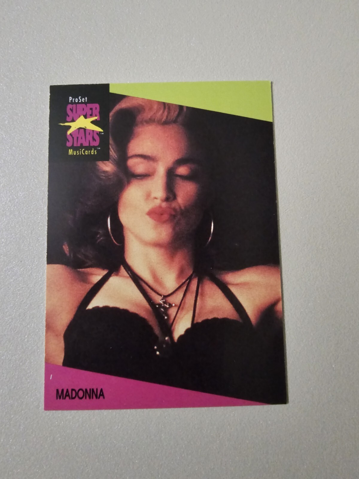 Madonna #65 1991 ProSet Super Stars MusiCards Madonna #65 1991 ProSet Super Stars MusiCards