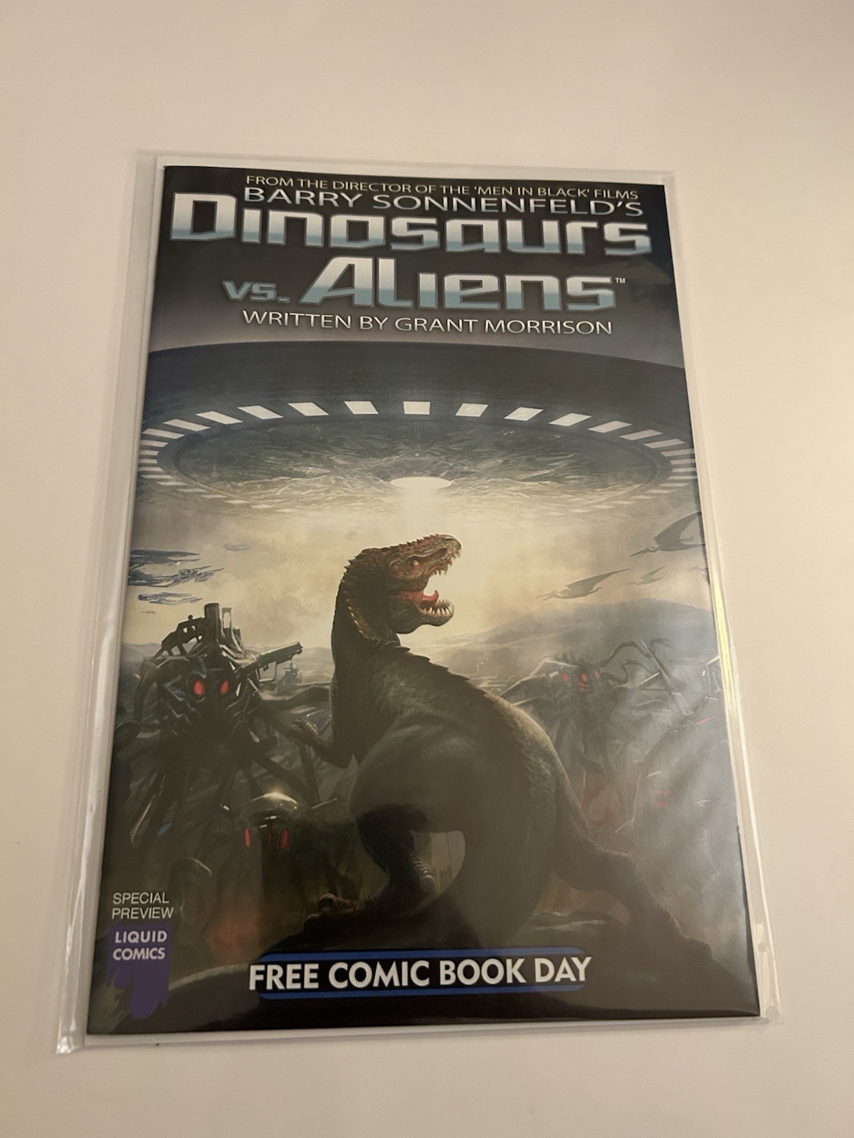 Dinosaurs Vs. Aliens FCBD (Dynamite Entertainment July 2012) Dinosaurs Vs. Aliens FCBD (Dynamite Entertainment July 2012)