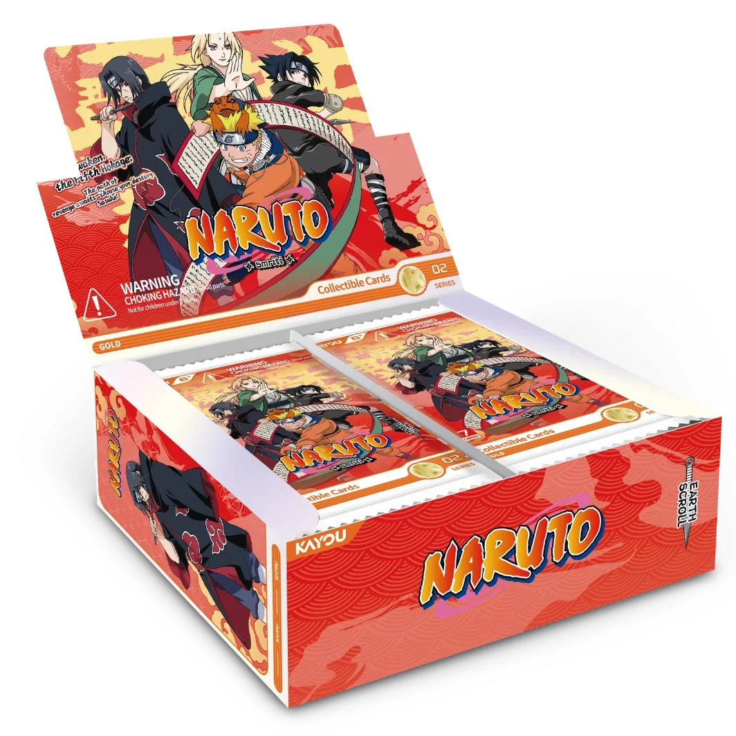 KAYOU NARUTO-Smriti Collectible Cards Earth Scroll SEA English Version KAYOU NARUTO-Smriti Collectible Cards Earth Scroll SEA English Version