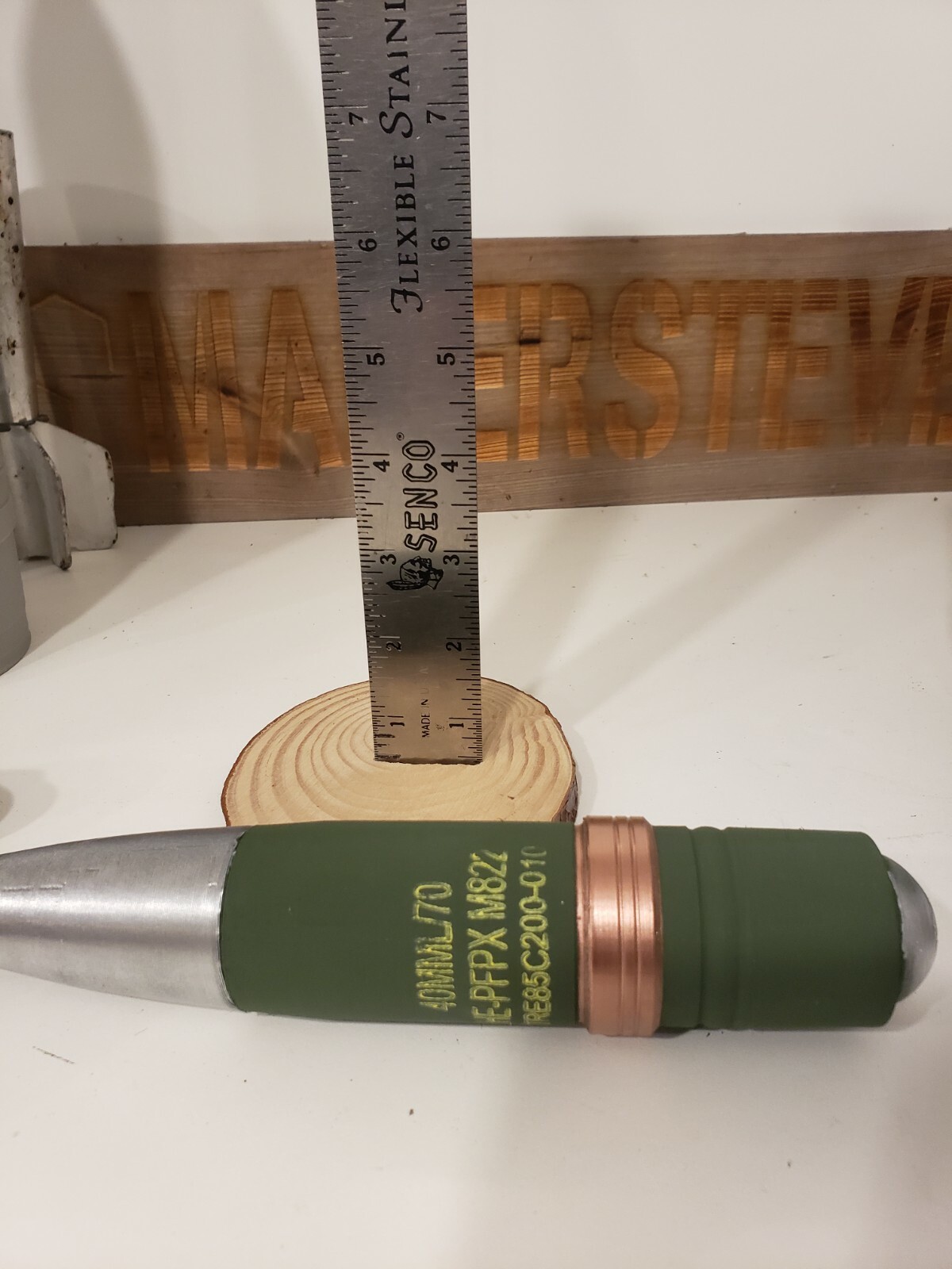 40mm BOFORs L70 Replica - 3D Printed Lifesize FAKE - Hand Stamped Stencil 40mm BOFORs L70 Replica - 3D Printed Lifesize FAKE - Hand Stamped Stencil