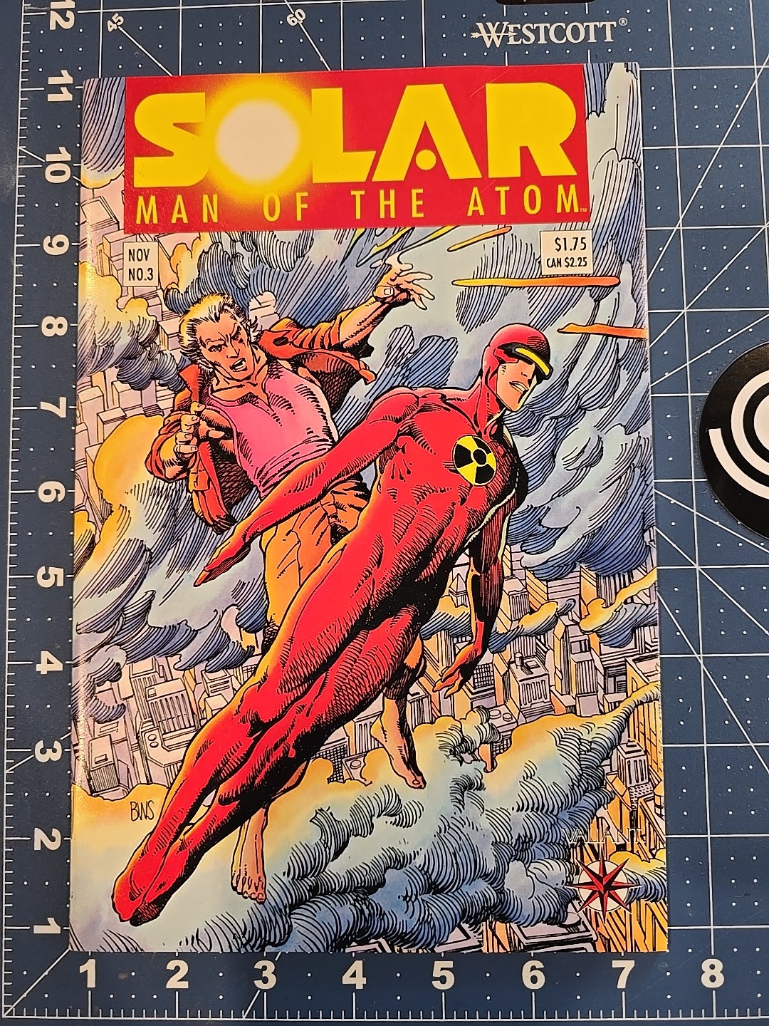 💥SOLAR MAN OF THE ATOM #3 VARIANT 1991 1st APP TOYO HARADA 💥SOLAR MAN OF THE ATOM #3 VARIANT 1991 1st APP TOYO HARADA