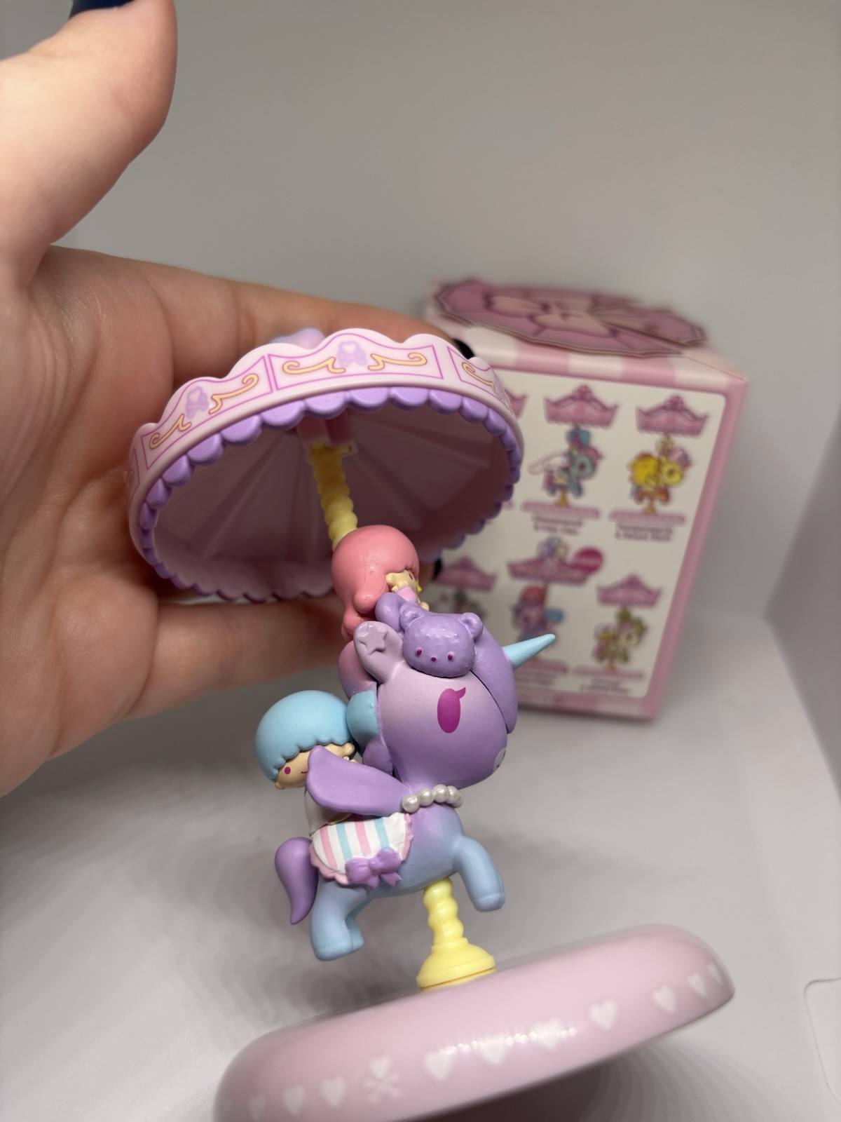 Tokidoki Sweet Pink Carousel Chaser Little Twin Stars & Beary Cute Unicorno NWB Tokidoki Sweet Pink Carousel Chaser Little Twin Stars & Beary Cute Unicorno NWB