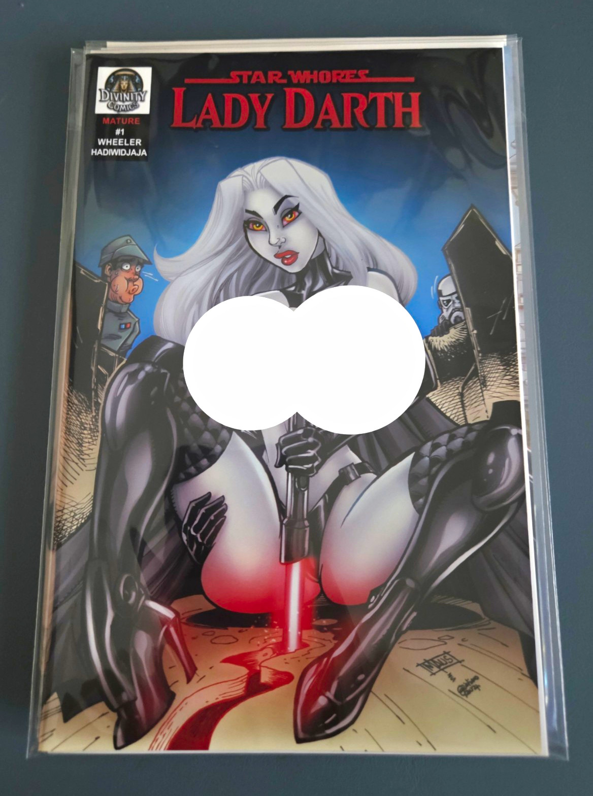 Star Whores Lady Darth #1 Divinity Comics Wheeler & Hadiwidjaja Naughty Mature Star Whores Lady Darth #1 Divinity Comics Wheeler & Hadiwidjaja Naughty Mature