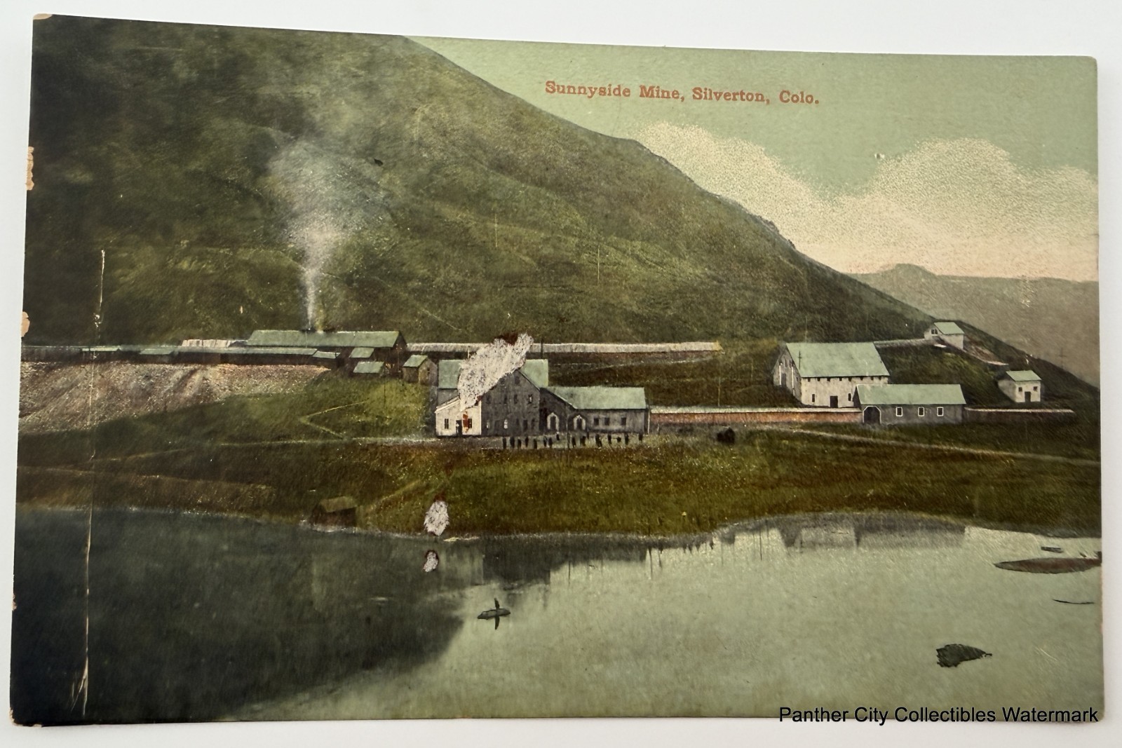 early 1900s Original Postcard Sunnyside Mine Silverton Colorado Lake Emma early 1900s Original Postcard Sunnyside Mine Silverton Colorado Lake Emma