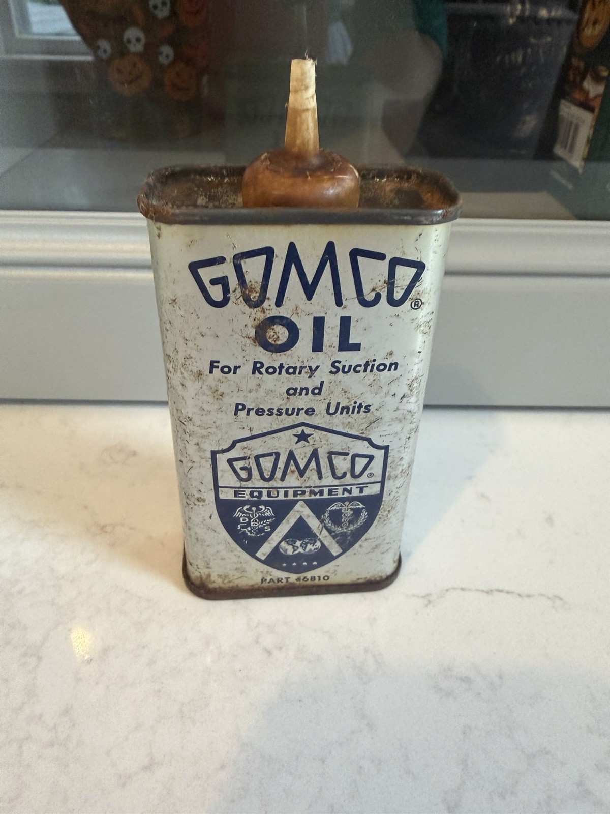 Vintage 1950s Rare GOMCO Oil 4oz Handy Oiler Can