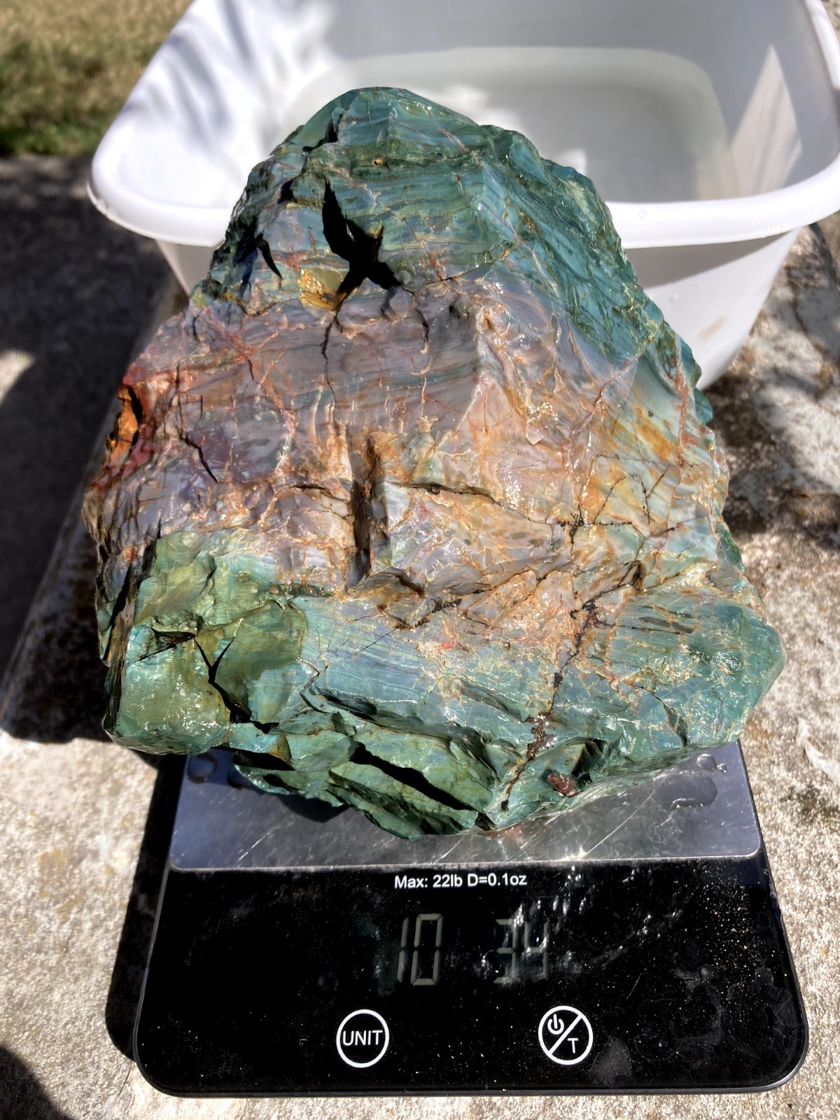 Rare central Oregon old stock Skaggs jasper AAA highest grade gem quality 10.03# Rare central Oregon old stock Skaggs jasper AAA highest grade gem quality 10.03#