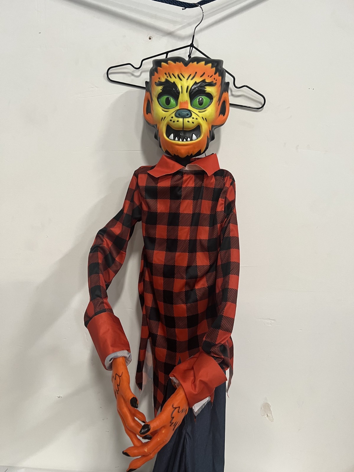 Hyde and Eek Halloween Werewolf hanging decoration Hyde and Eek Halloween Werewolf hanging decoration