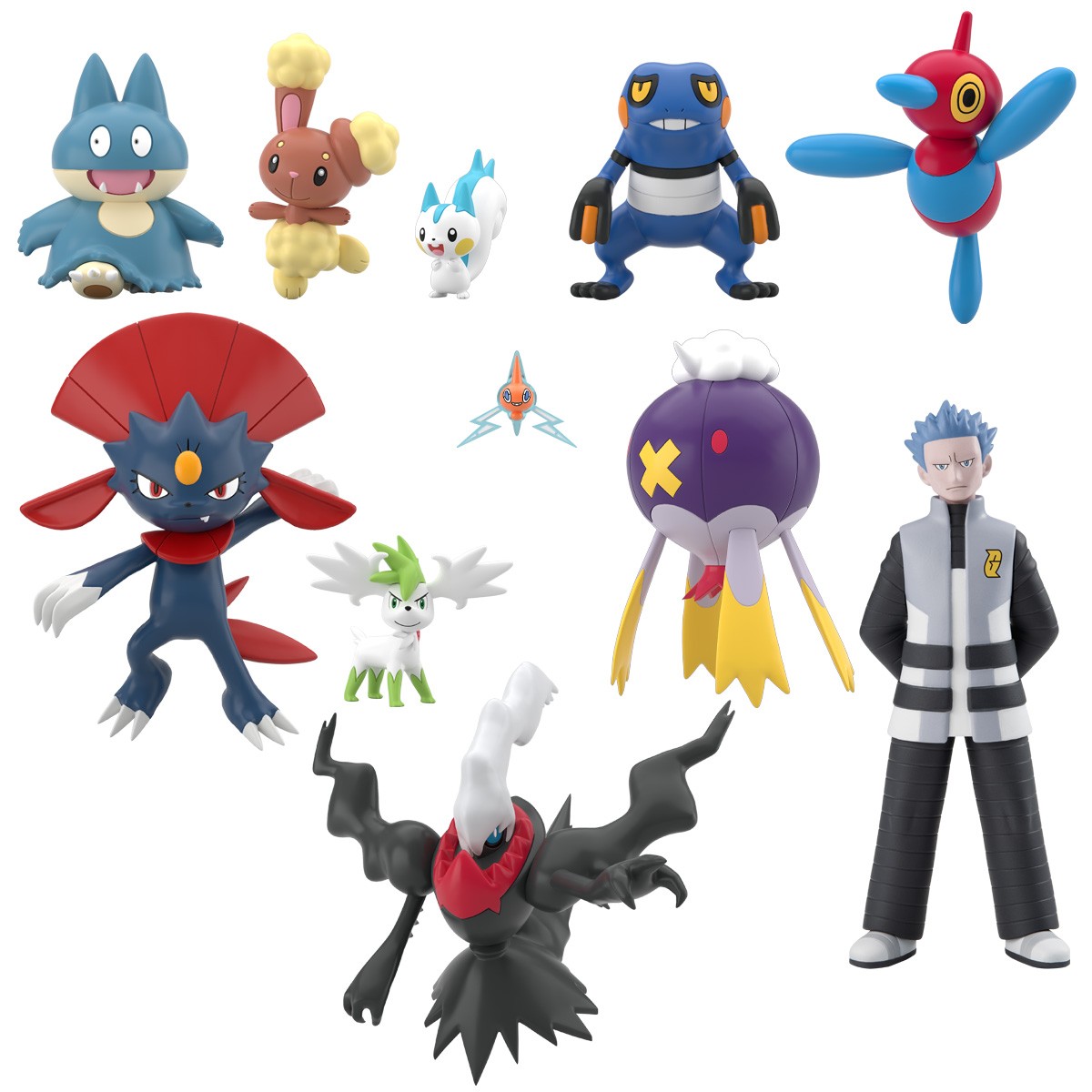 Pokemon Scale World Sinnoh Region 3 Figure Box Set of 6 Pokémon PRE Pokemon Scale World Sinnoh Region 3 Figure Box Set of 6 Pokémon PRE
