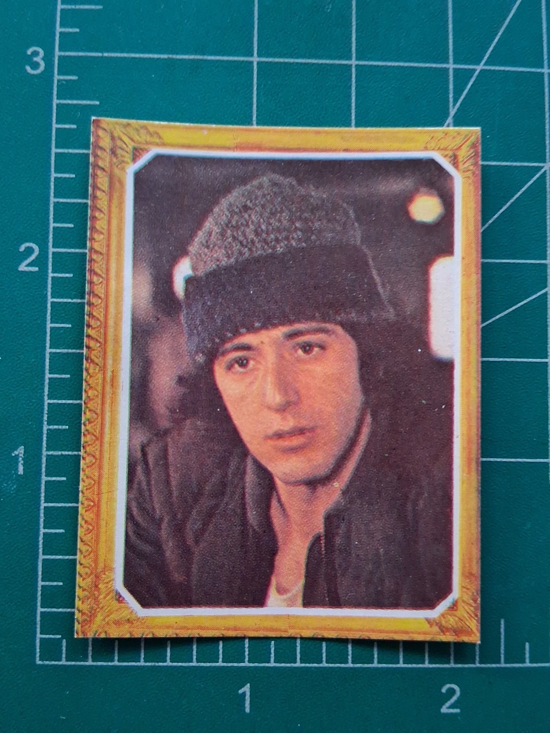 1978 MIS FAVORITOS FANS STICKER CARD MOVIE STAR AL PACINO