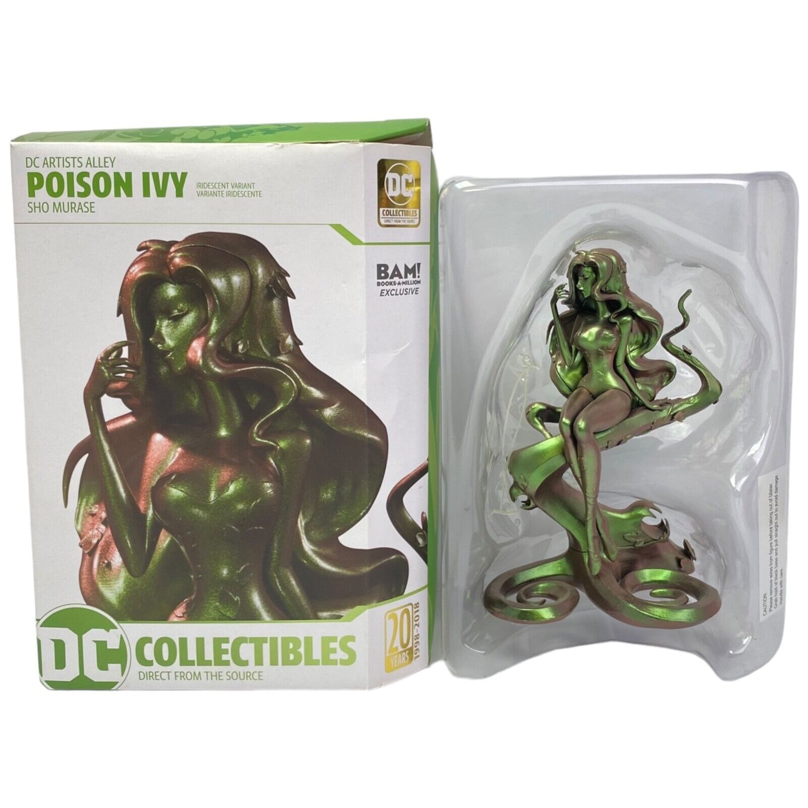 DC Artists Alley Poison Ivy Sho Murase Statue Iridescent Variant BAM Exclusive *