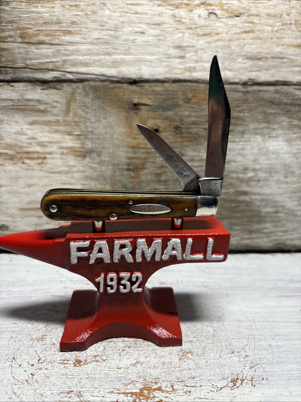 Vintage Case Tested 5214 1/2 1920-1940 ORIGINAL STAG Jack Pocket Knife AMAZING
