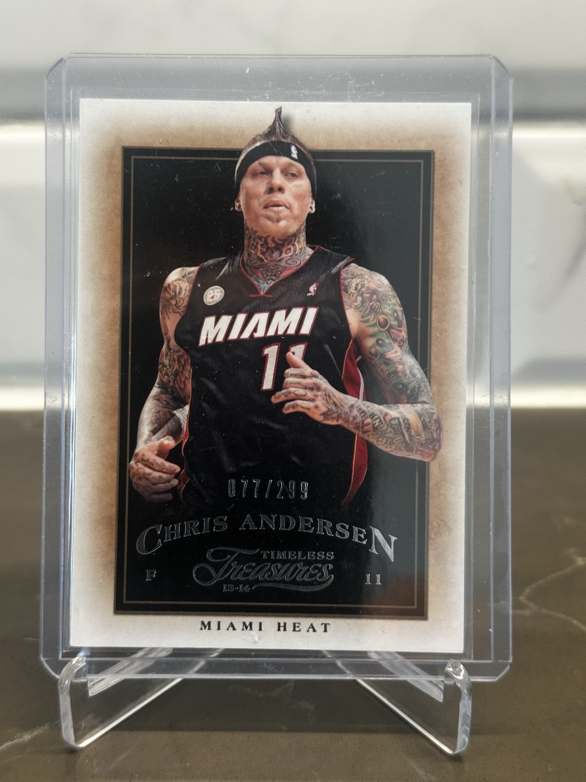 2013-14 Panini Timeless Treasures - Chris Andersen #100 /299 2013-14 Panini Timeless Treasures - Chris Andersen #100 /299