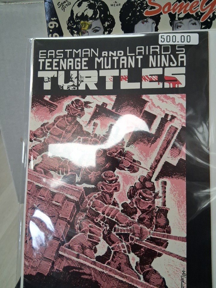 Teenage Mutant Ninja Turtles #1 3rd Print Feb 1985 Mirage Eastman Laird TMNT Teenage Mutant Ninja Turtles #1 3rd Print Feb 1985 Mirage Eastman Laird TMNT