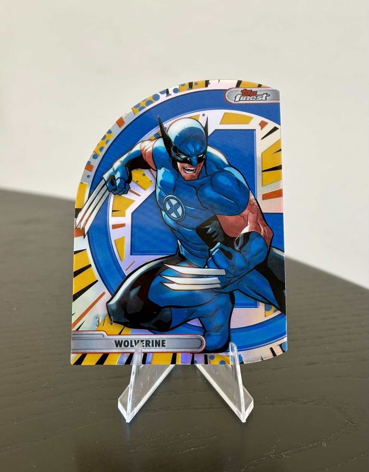 Topps 2026 Finest Fantastic Four 65th Anniversary All For Four Wolverine 3/4 Topps 2026 Finest Fantastic Four 65th Anniversary All For Four Wolverine 3/4