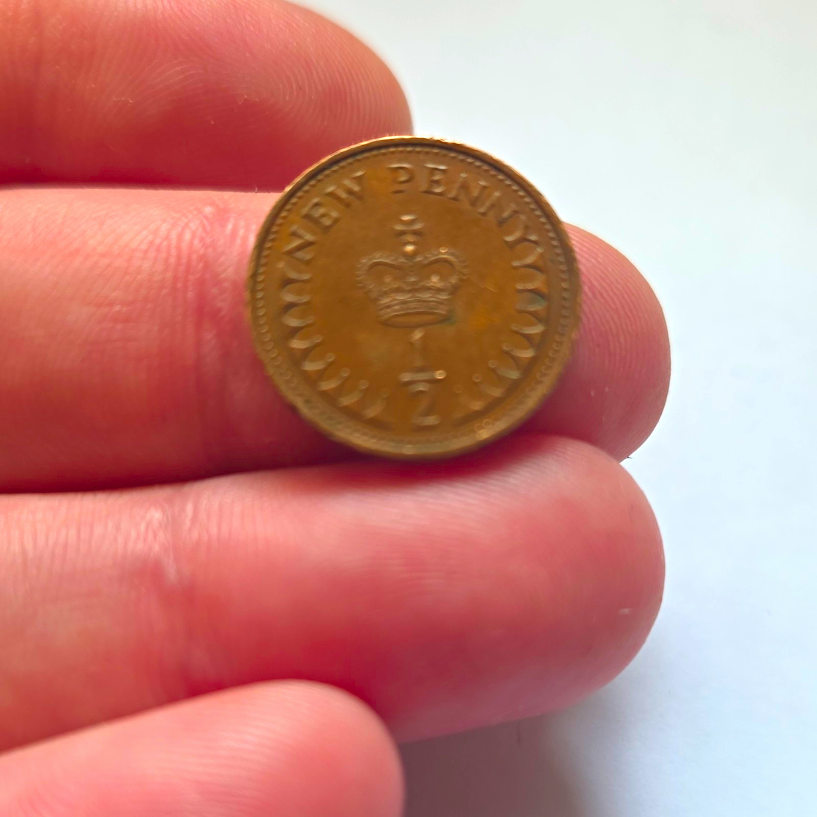 Hald new Penny, Vintage very rare