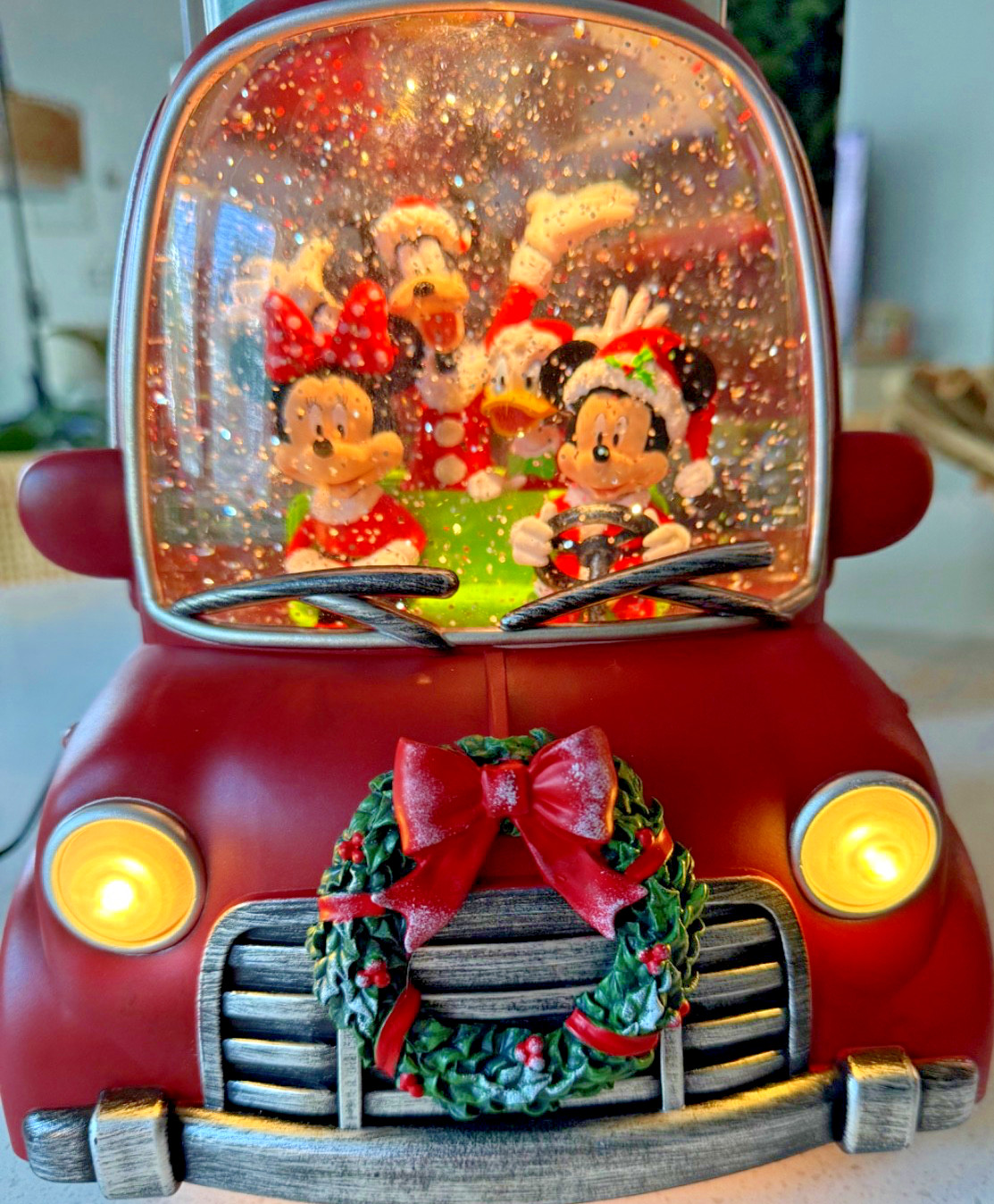 Disney Christmas 2026 Mickey Minnie Light-Up Truck Figurine Santa Spinning Globe Disney Christmas 2026 Mickey Minnie Light-Up Truck Figurine Santa Spinning Globe