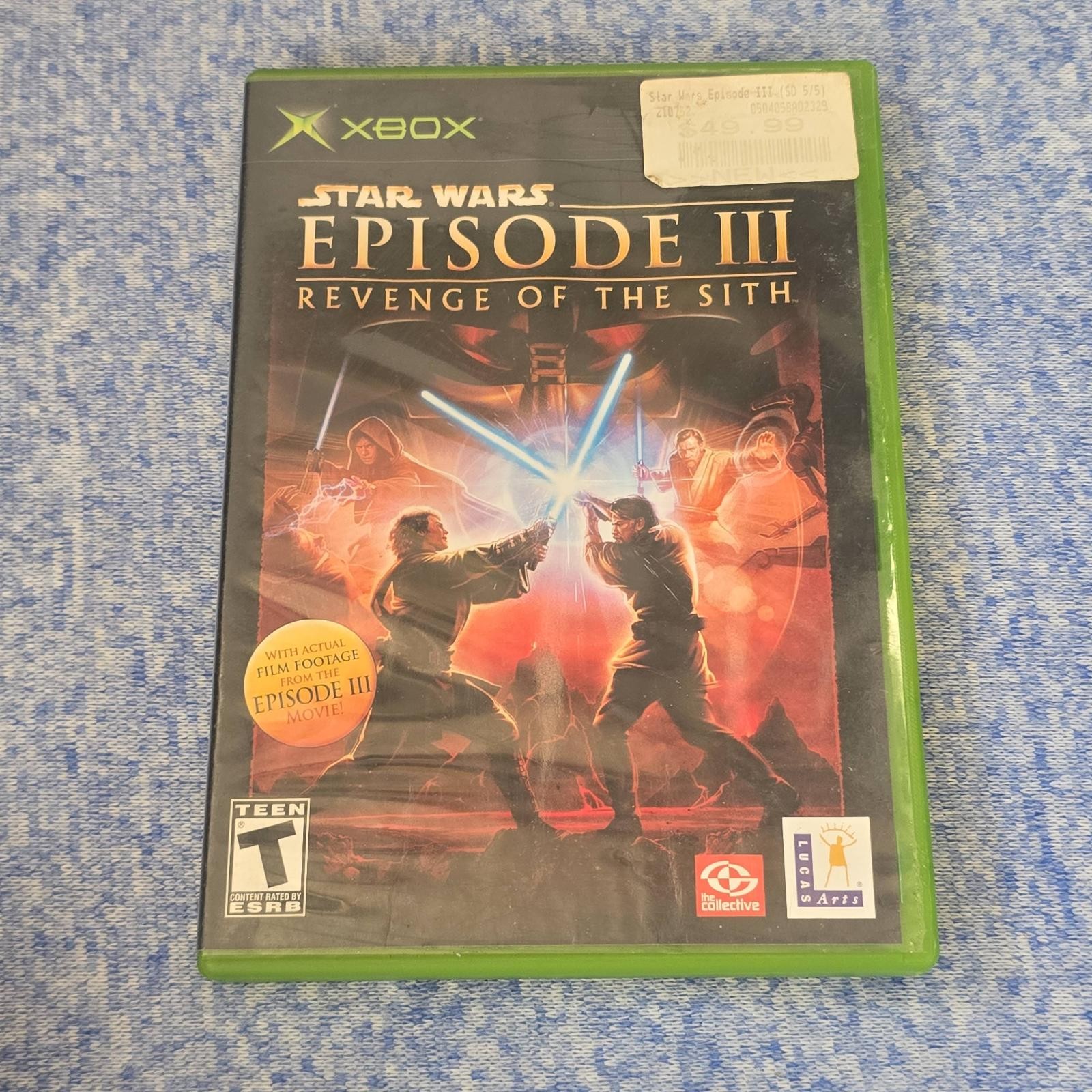 Star Wars Episode III Revenge of the Sith Original Microsoft Xbox Video Game CIB Star Wars Episode III Revenge of the Sith Original Microsoft Xbox Video Game CIB
