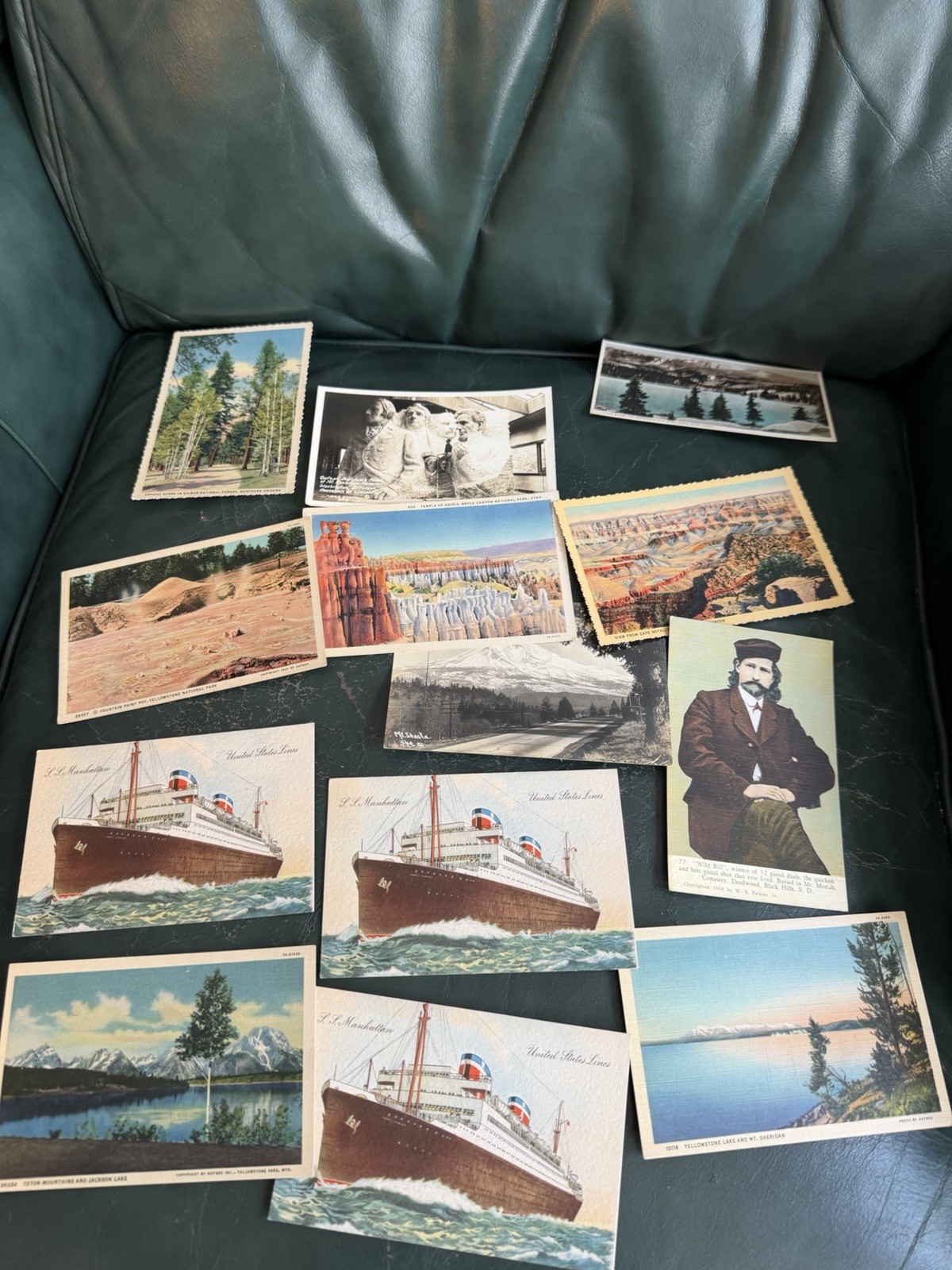Lot 70+ Antique Vintage Postcards Wild Bill Mt Rushmore Europe Travel RPPC Linen Lot 70+ Antique Vintage Postcards Wild Bill Mt Rushmore Europe Travel RPPC Linen