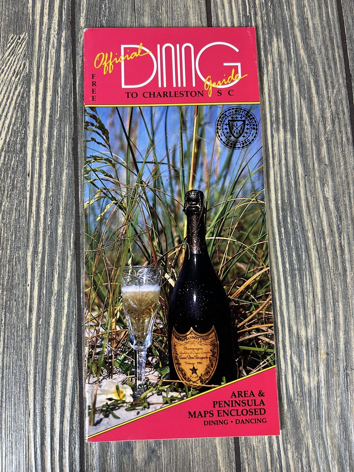 Vintage Official Dining Guide To Charleston SC Peninsula Maps Brochure Vintage Official Dining Guide To Charleston SC Peninsula Maps Brochure