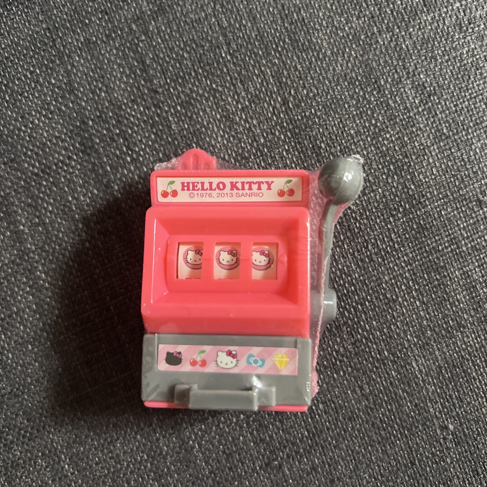 Sanrio Vintage pink hello kitty Slot Machine Pencil Sharpener Trinket Sanrio Vintage pink hello kitty Slot Machine Pencil Sharpener Trinket