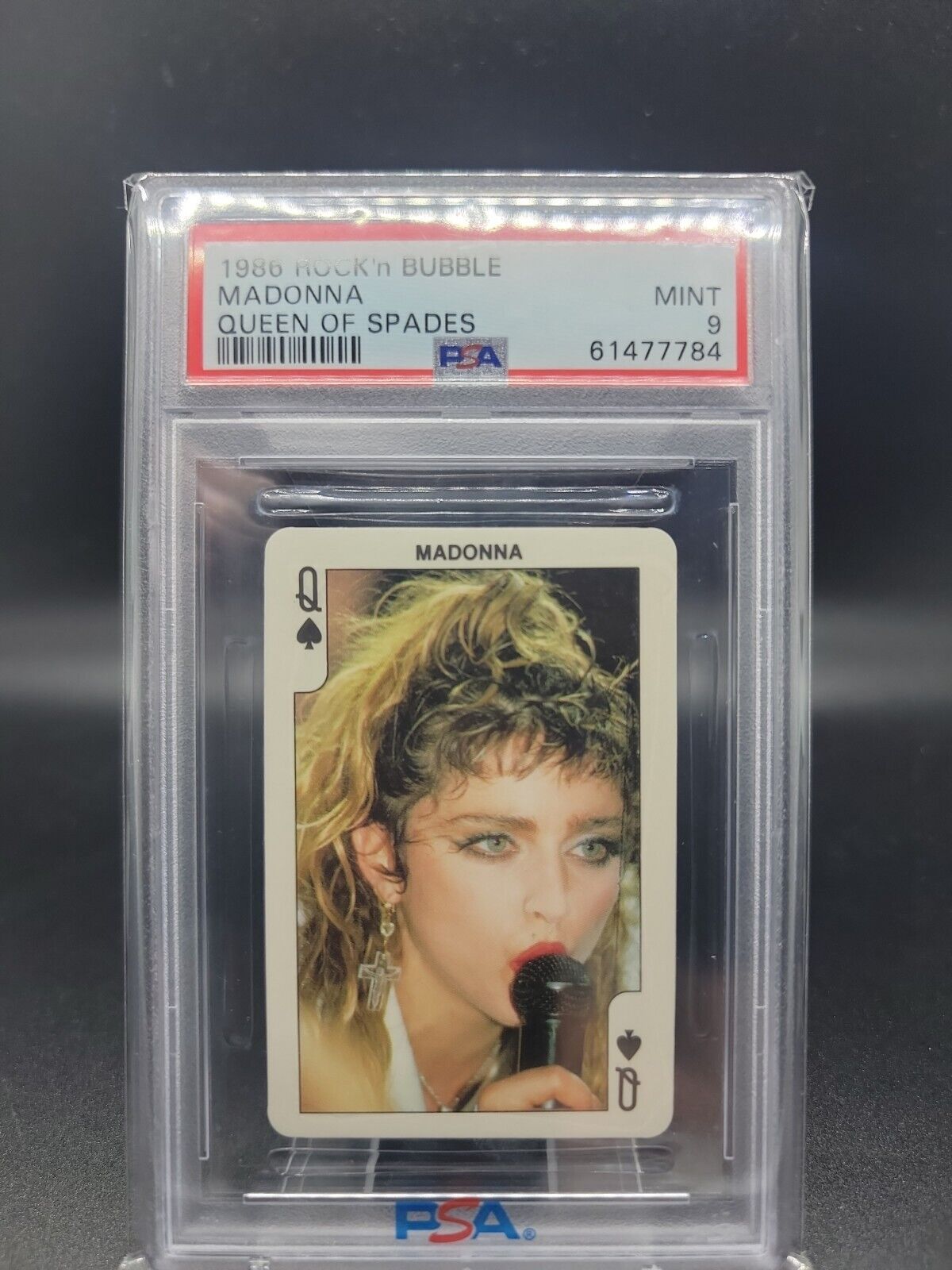 1986 Rock n Bubble MADONNA Rookie Card PSA 9 NONE HIGHER
