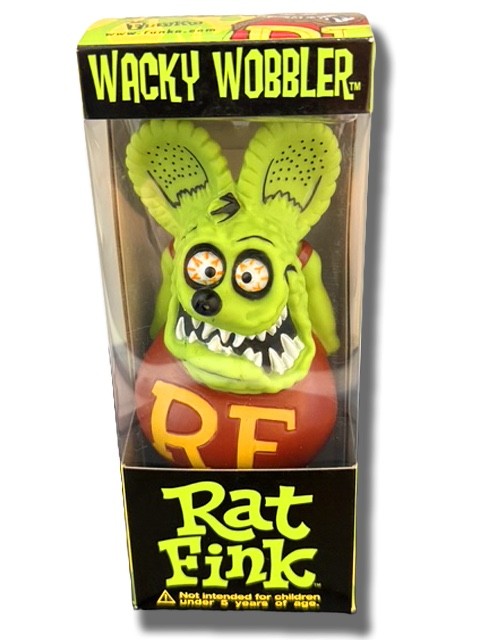 VRHTF Vtg NHRA Cool Original Rat Fink Roth Ed Big Daddy Bobblehead Wacky Wobbler VRHTF Vtg NHRA Cool Original Rat Fink Roth Ed Big Daddy Bobblehead Wacky Wobbler