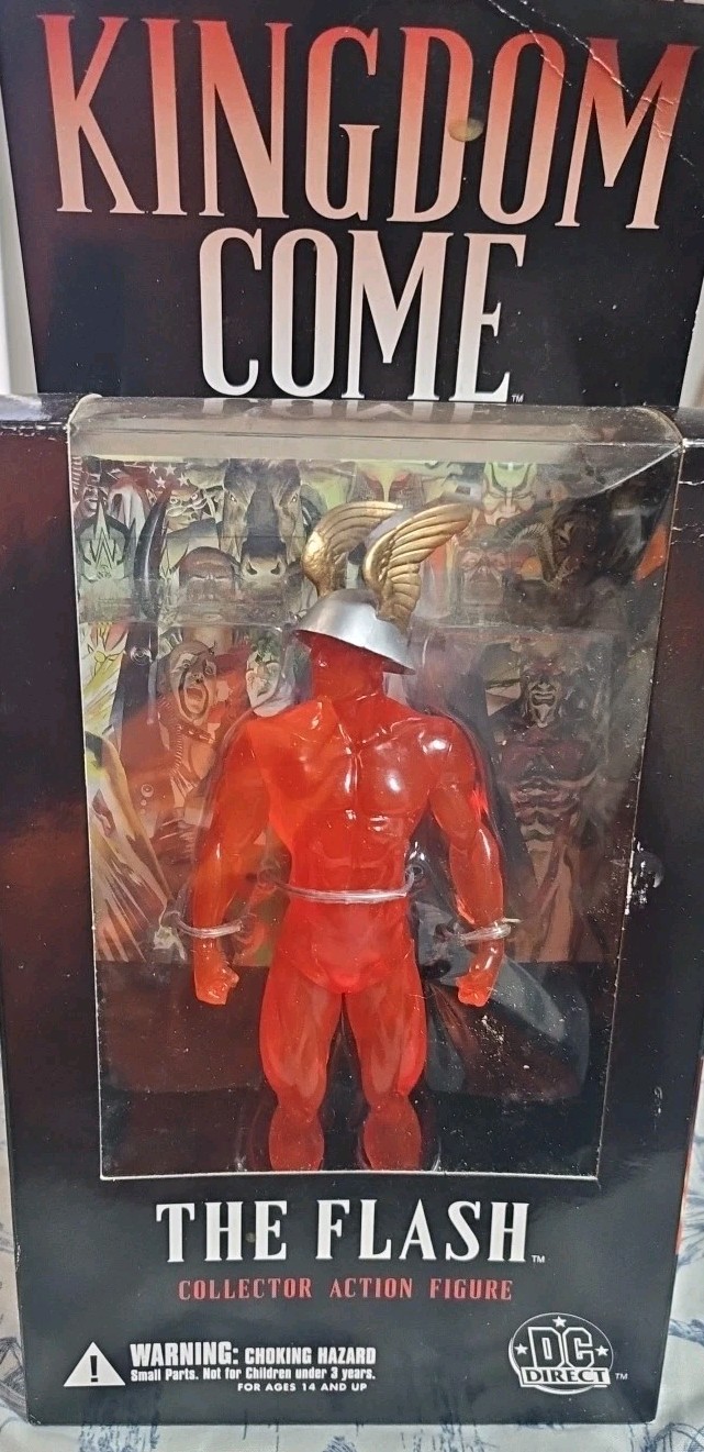 The Flash Kingdom Come Wave 3 Red Action Figure New FS DC Alex Ross Amricons The Flash Kingdom Come Wave 3 Red Action Figure New FS DC Alex Ross Amricons
