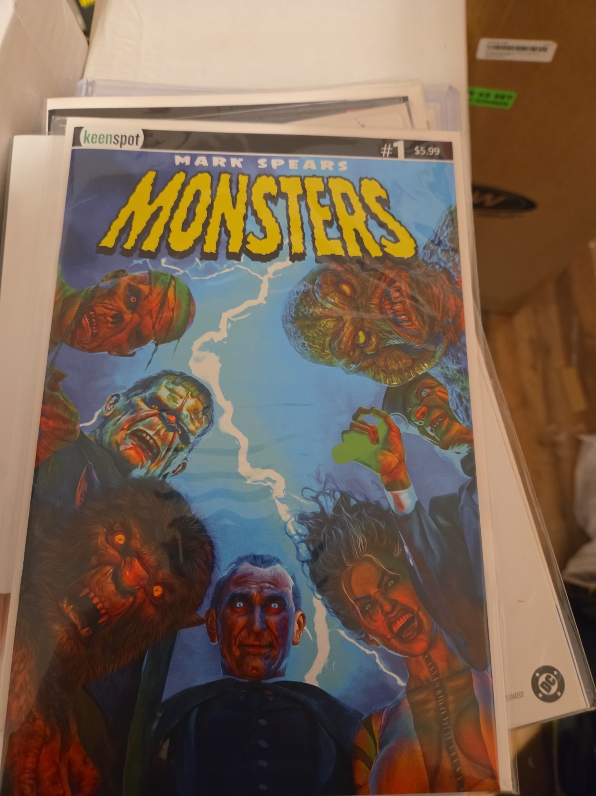 Mark Spears Monsters #1 (Keenspot Entertainment September 2024) Mark Spears Monsters #1 (Keenspot Entertainment September 2024)