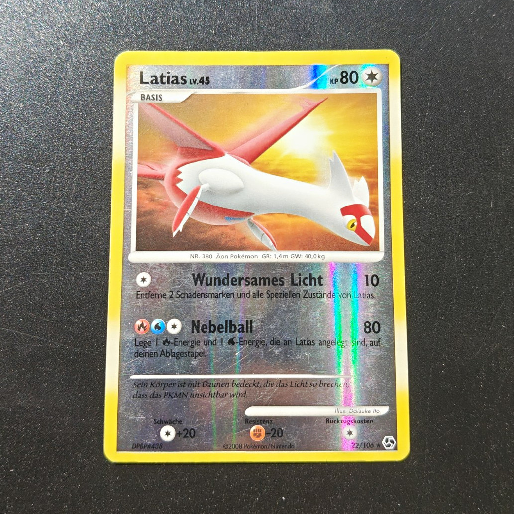 Latias Lv. 45 Vintage Reverse Holo Pokemon | EN | Epic Encounters 22/106 Latias Lv. 45 Vintage Reverse Holo Pokemon | EN | Epic Encounters 22/106