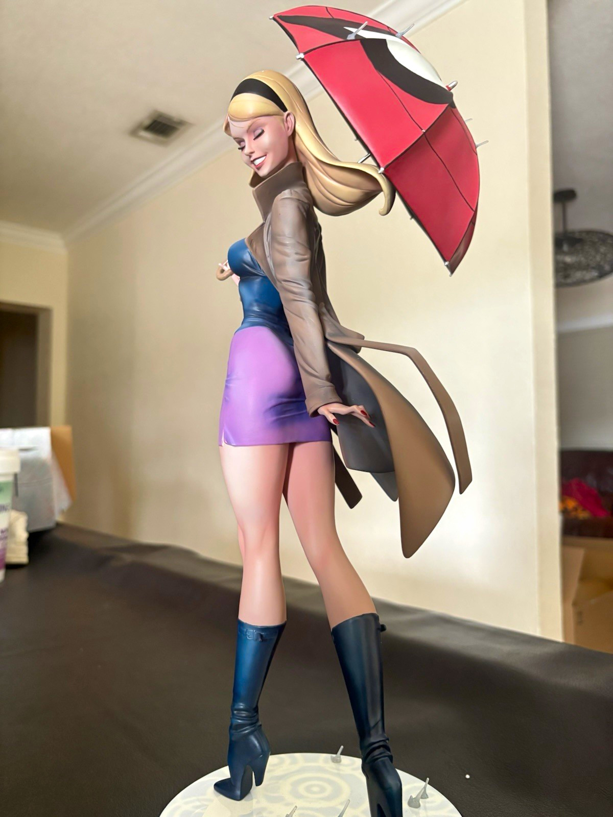 Sideshow Collectibles Gwen Stacy Comiquette Statue #0144/4000 J. Scott Campbell