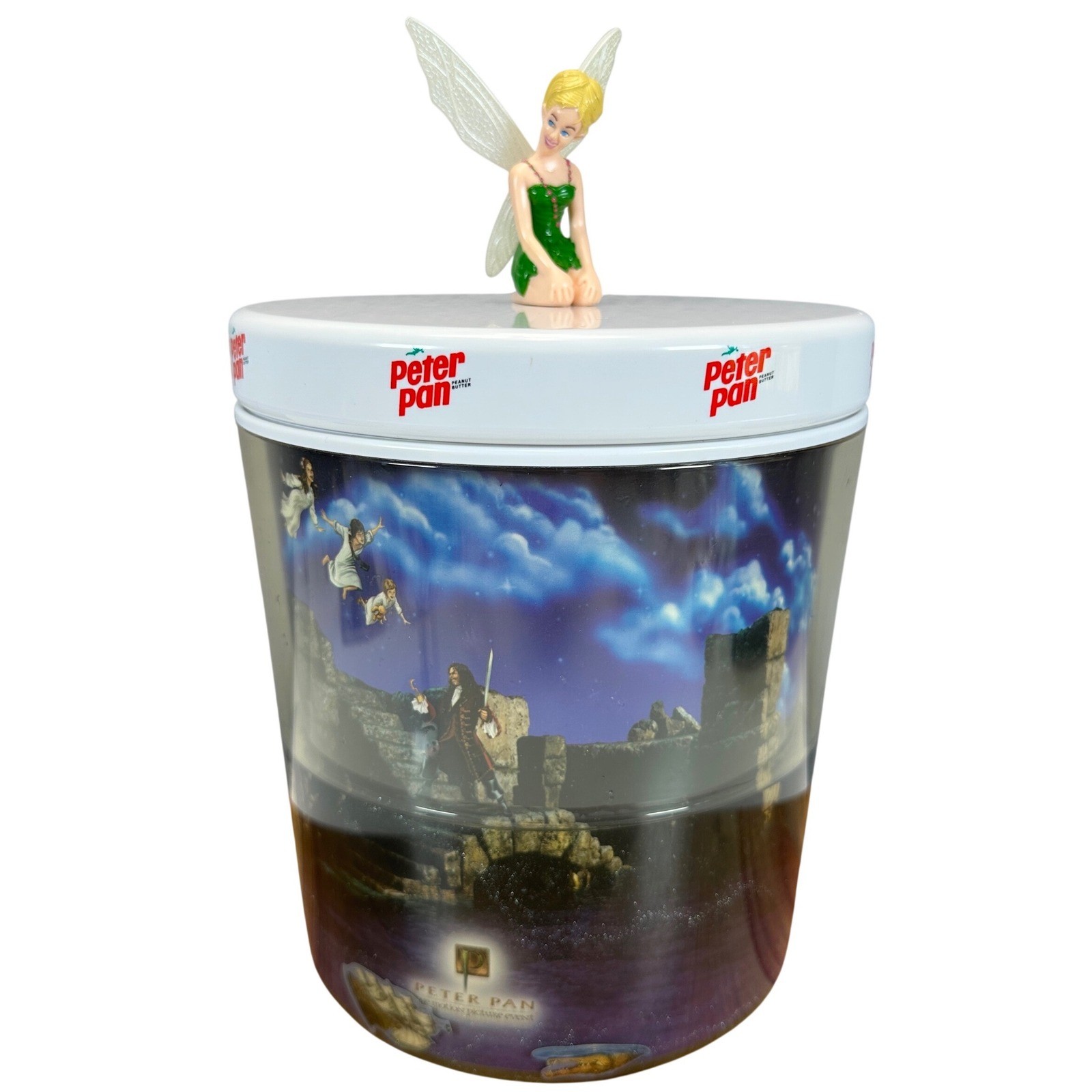 VTG 2003 Universal Studios Peter Pan Movie Promo Water Flow Bucket Tinkerbell VTG 2003 Universal Studios Peter Pan Movie Promo Water Flow Bucket Tinkerbell