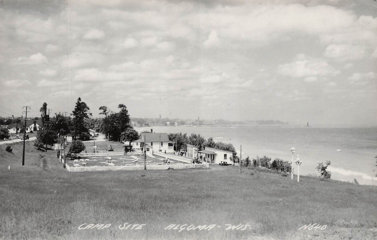 RPPC Ahnapee River Algoma Wisconsin Crescent Beach Camp Photo Postcard J20 RPPC Ahnapee River Algoma Wisconsin Crescent Beach Camp Photo Postcard J20