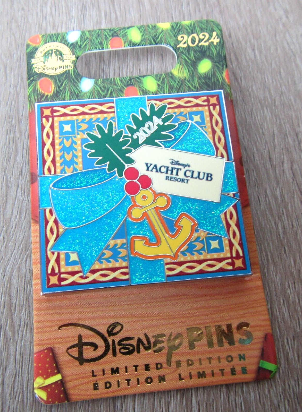 NEW 2024 DISNEY YACHT CLUB RESORT CHRISTMAS LIMITED EDITION LE HOLIDAY NEMO NEW 2024 DISNEY YACHT CLUB RESORT CHRISTMAS LIMITED EDITION LE HOLIDAY NEMO