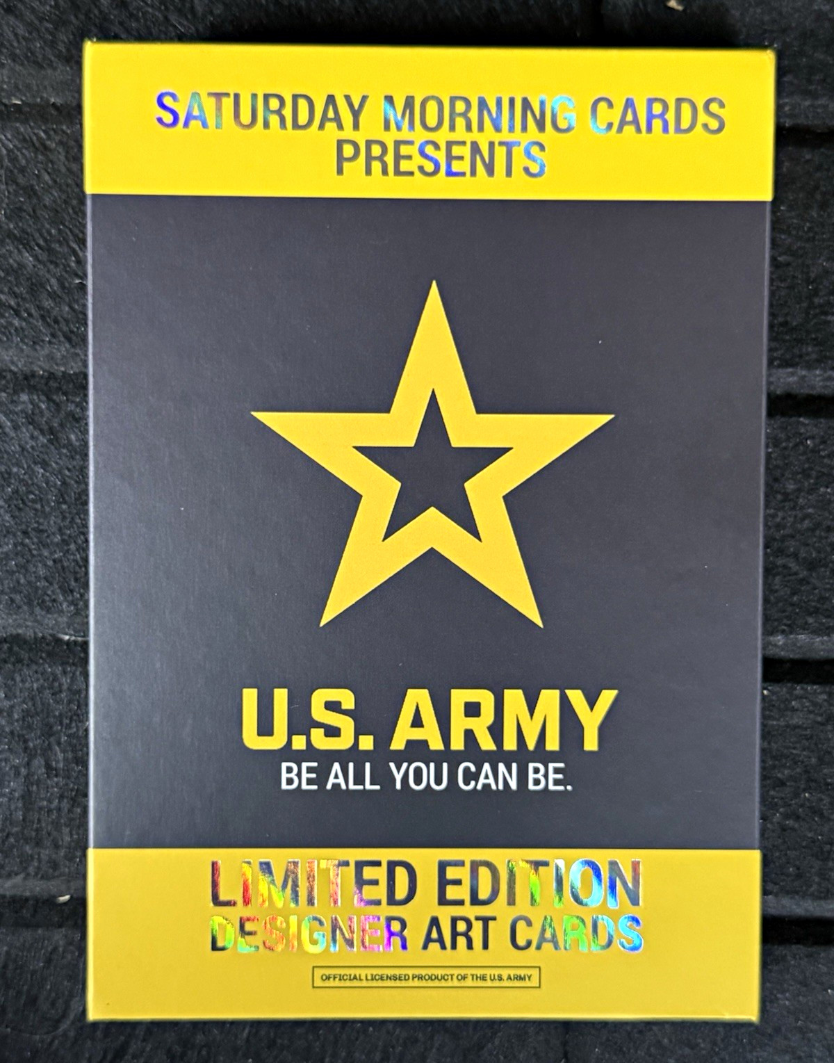 Saturday Morning Cards U.S. Army Limited Edition Designer Art Cards Sealed New Saturday Morning Cards U.S. Army Limited Edition Designer Art Cards Sealed New