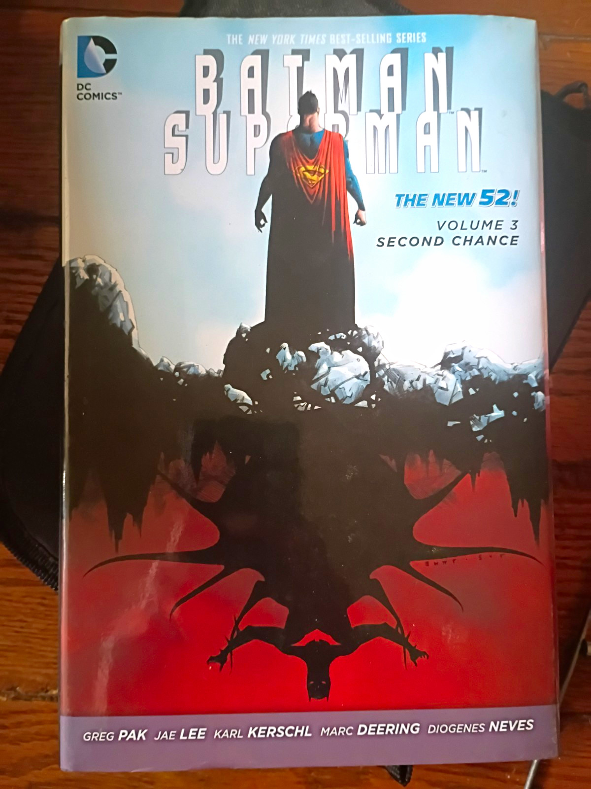 DC Comics Batman/Superman The New 52 Vol. 3 Second Chance HC Graphic Novel DC Comics Batman/Superman The New 52 Vol. 3 Second Chance HC Graphic Novel