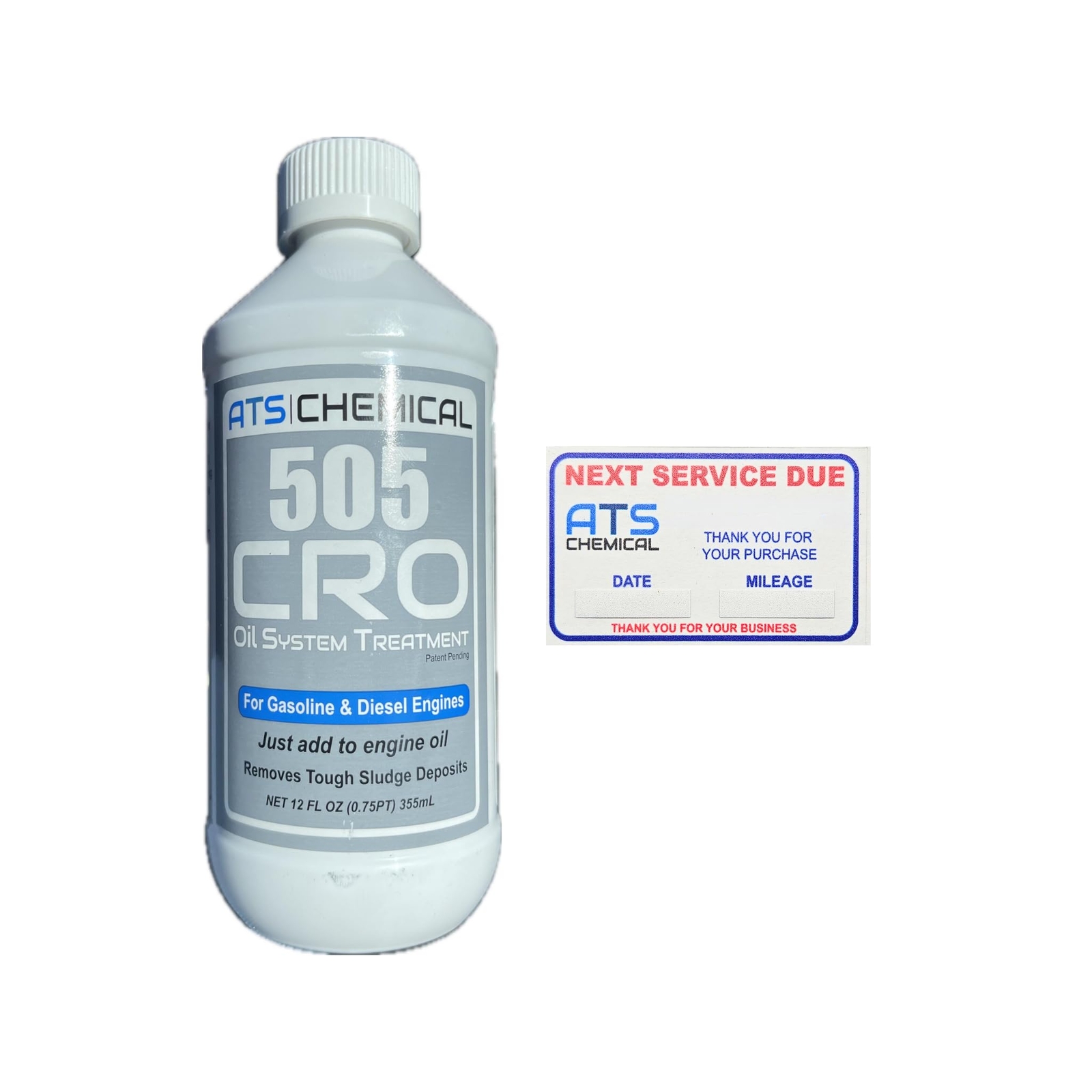 505 CRO Oil System Treatment 12 FL OZ Engine Performance Enhancer and Cleaner 505 CRO Oil System Treatment 12 FL OZ Engine Performance Enhancer and Cleaner