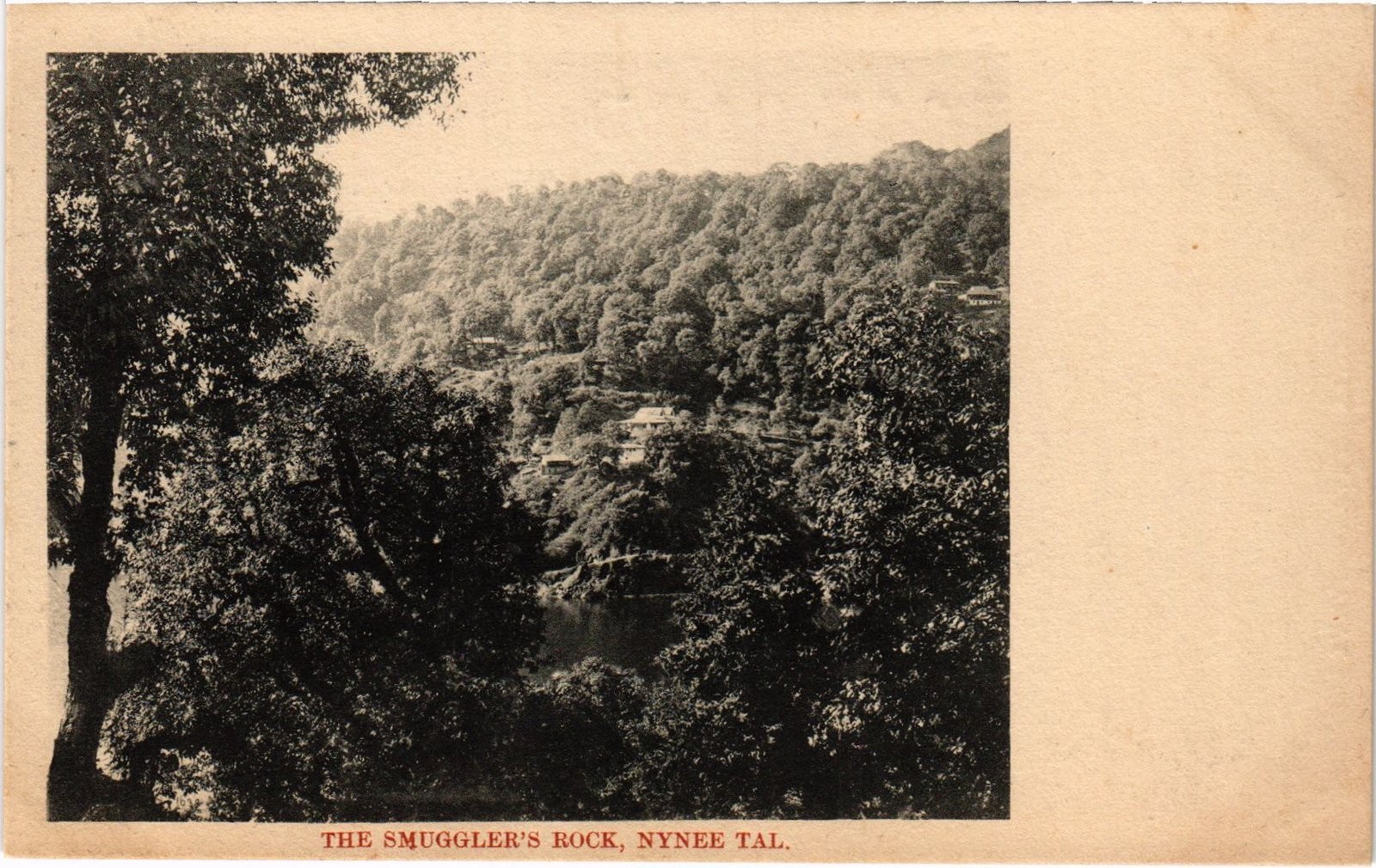 PC INDIA NYNEE TAL NAINITAL SMUGGLER'S ROCK (a71686) PC INDIA NYNEE TAL NAINITAL SMUGGLER'S ROCK (a71686)