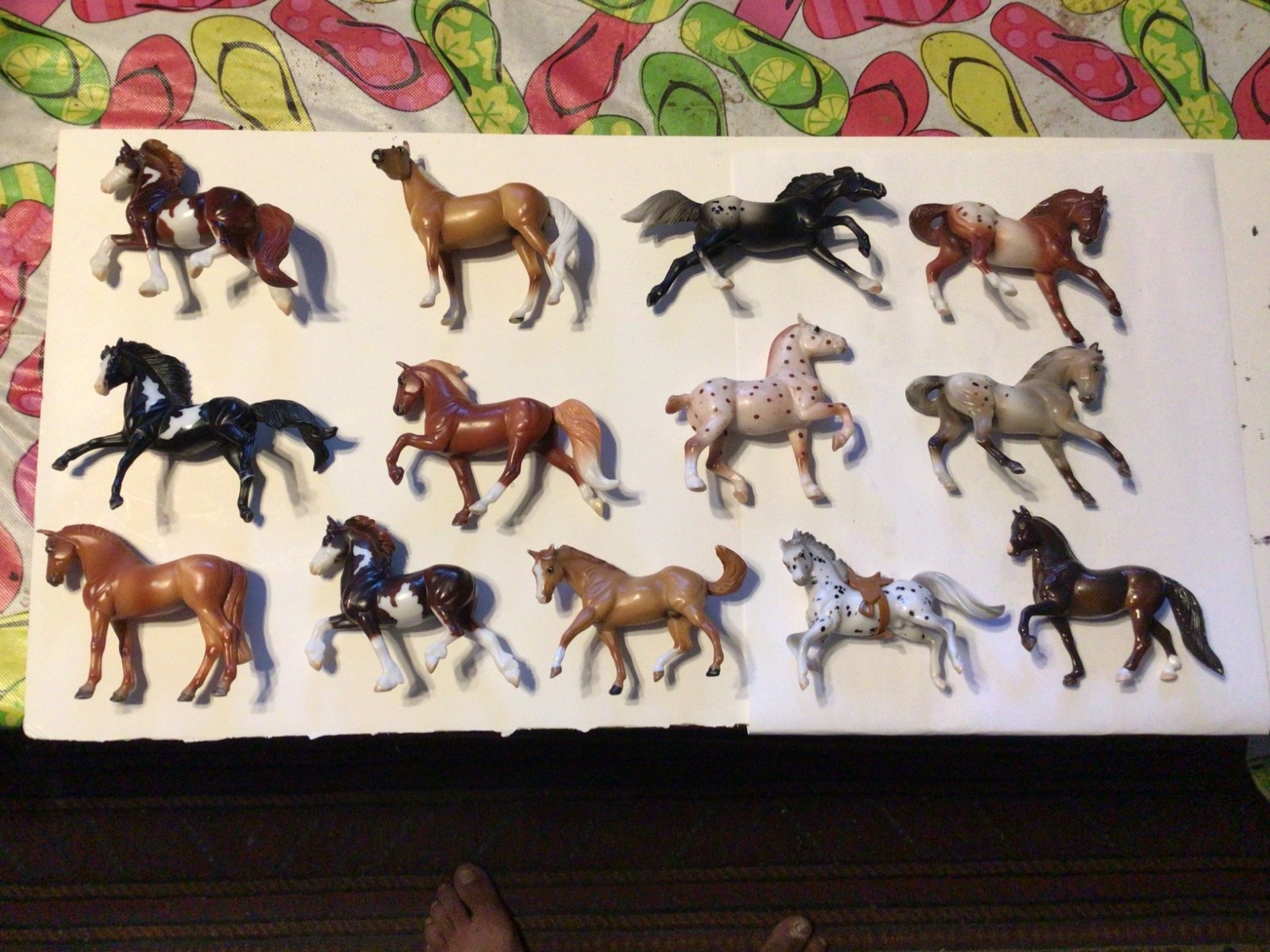 Breyer Reeves Plastic Horses Lot Of 11 Small Horses, Some Vintage (4/29) Breyer Reeves Plastic Horses Lot Of 11 Small Horses, Some Vintage (4/29)