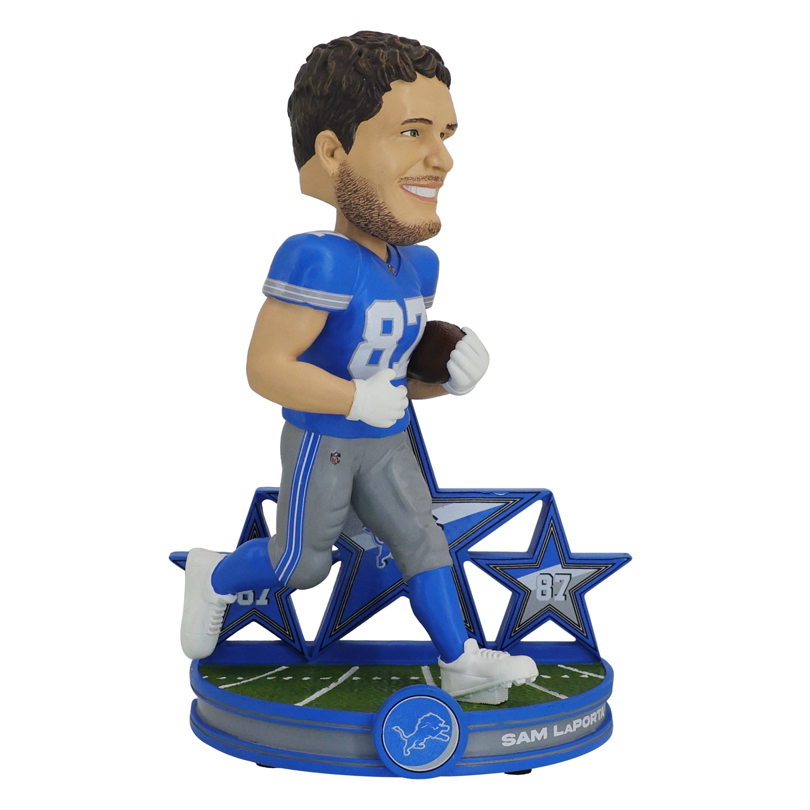 Sam LaPorta Detroit Lions Superstar Series Bobblehead NFL Football Sam LaPorta Detroit Lions Superstar Series Bobblehead NFL Football