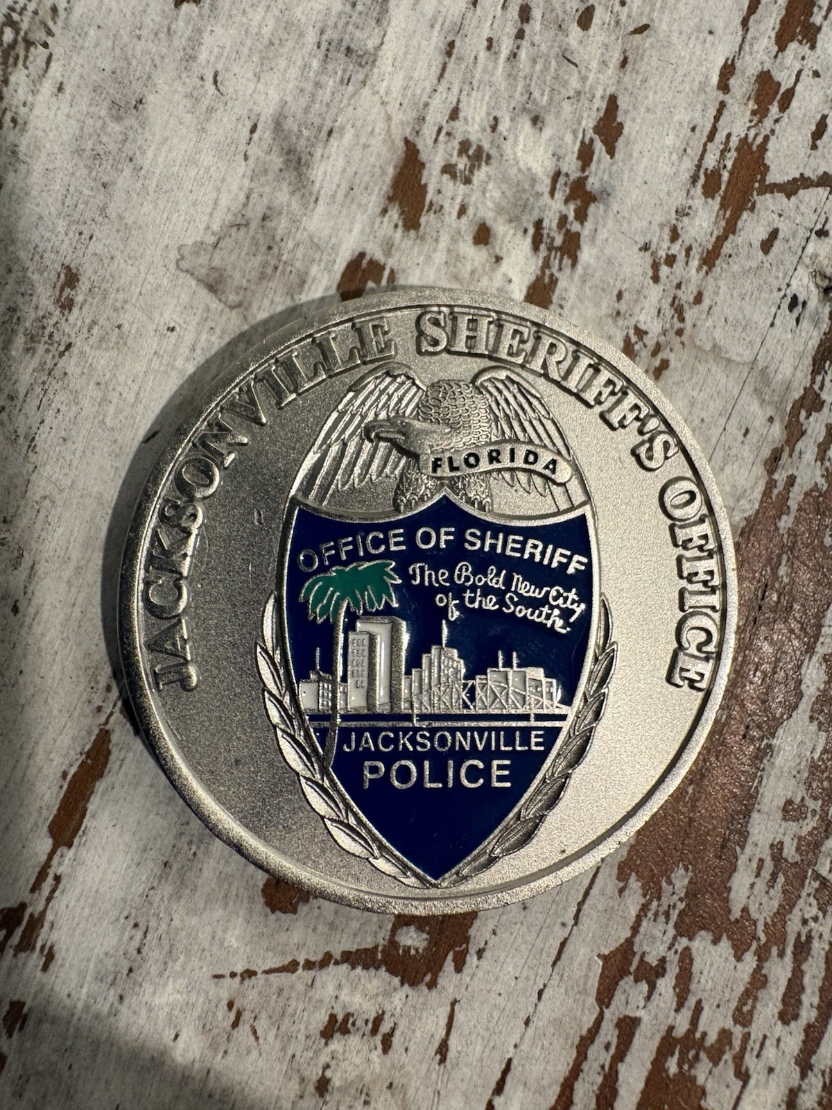 Jacksonville Sheriff’s Office Motorcycle Unit Challenge Coin New No Imperfection Jacksonville Sheriff’s Office Motorcycle Unit Challenge Coin New No Imperfection