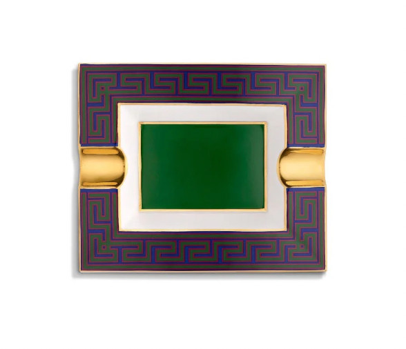 Vintage Asprey London Fine Bone China Ashtray With 22 ct Yellow Gold Edges Vintage Asprey London Fine Bone China Ashtray With 22 ct Yellow Gold Edges