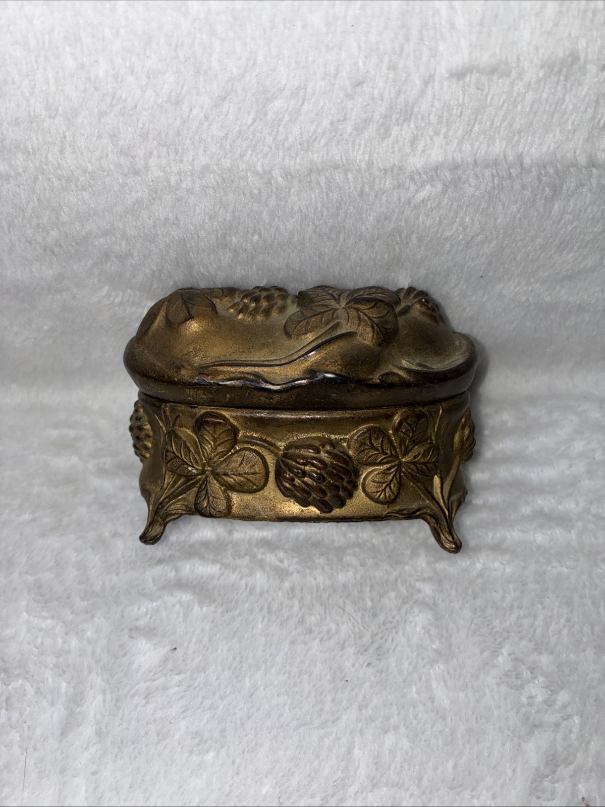 Antique Art Nouveau Jewelry Casket – Coon Mfg. Co. Model 307, Circa 1905 Antique Art Nouveau Jewelry Casket – Coon Mfg. Co. Model 307, Circa 1905