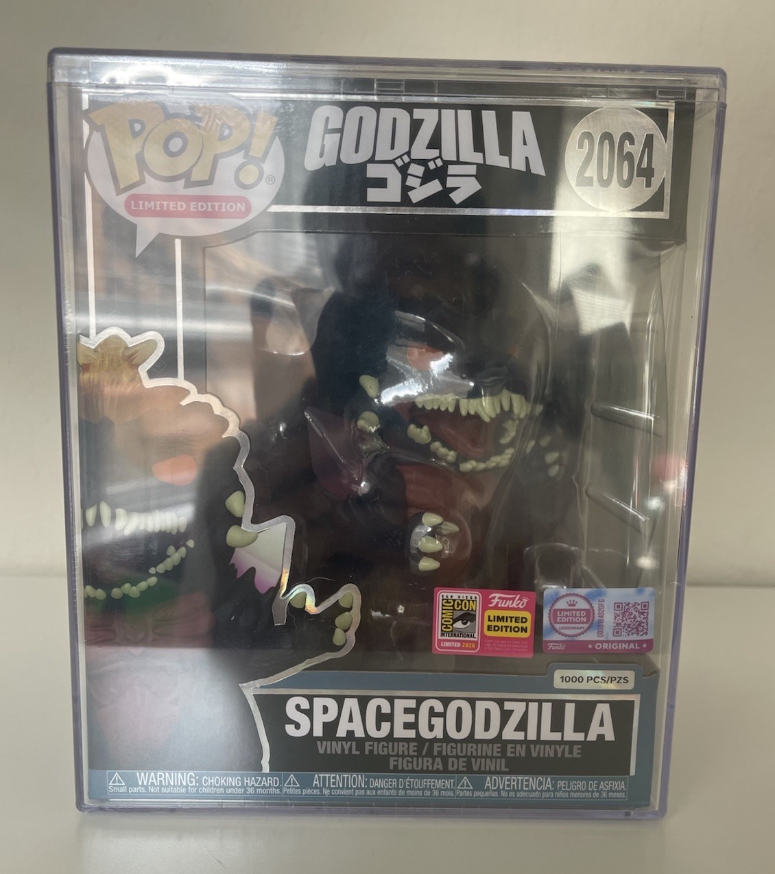SDCC 2026 UCC Exclusive Funko Pop L.E. Godzilla 2064 Space Godzilla (1/1000) NEW