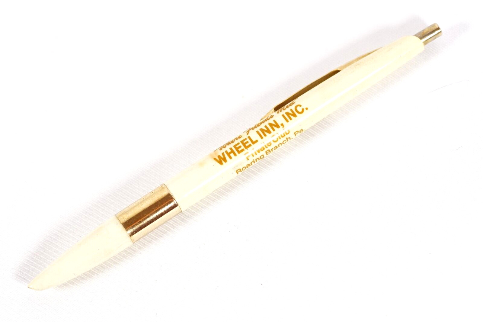 Wheel Inn Inc Private Club Roaring Branch PA Ritepoint Advertising Pen