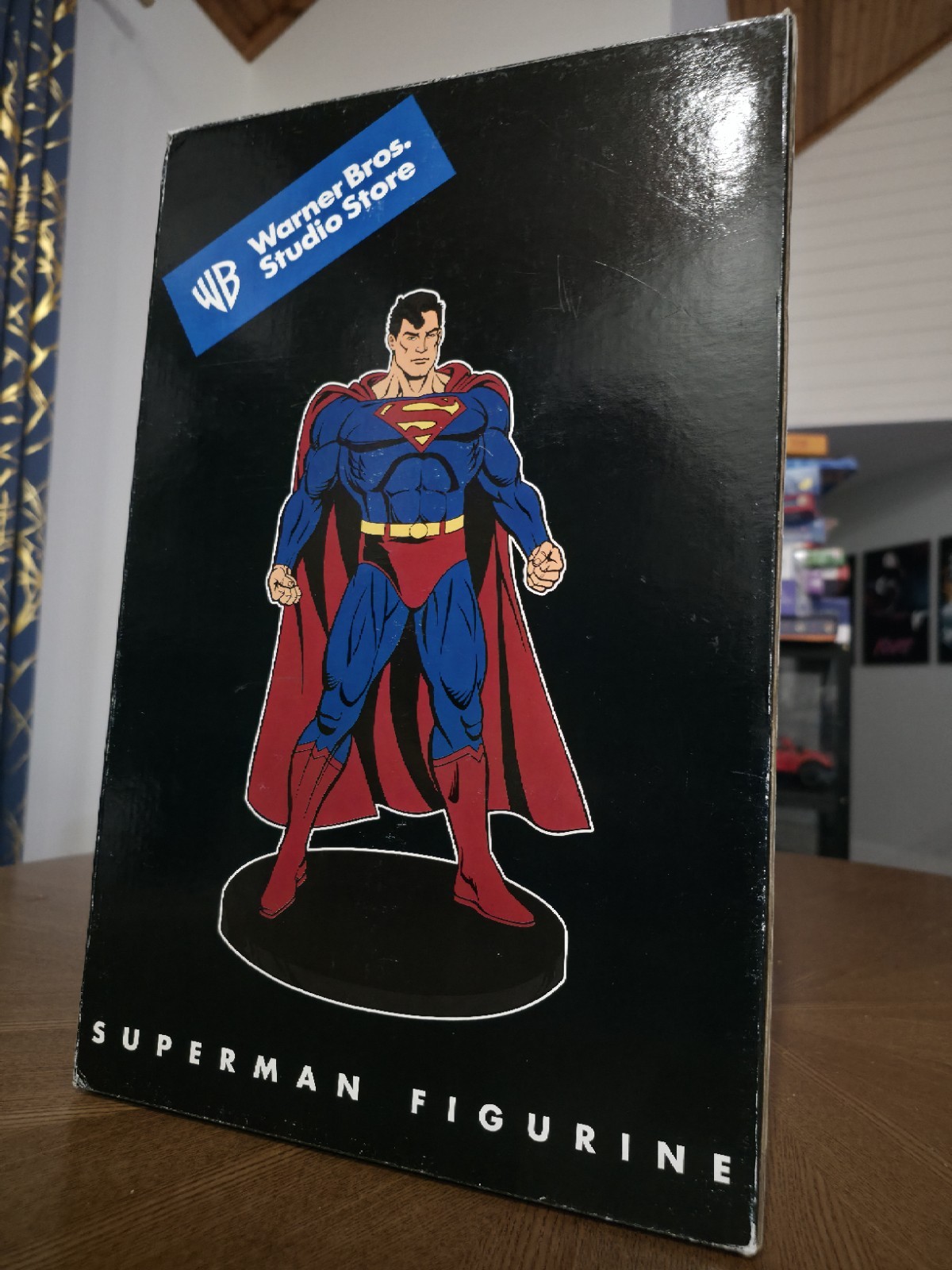 Warner Bros Exclusive 1998 SUPERMAN Cold Cast Figurine/Statue 12” NEW in BOX Warner Bros Exclusive 1998 SUPERMAN Cold Cast Figurine/Statue 12” NEW in BOX