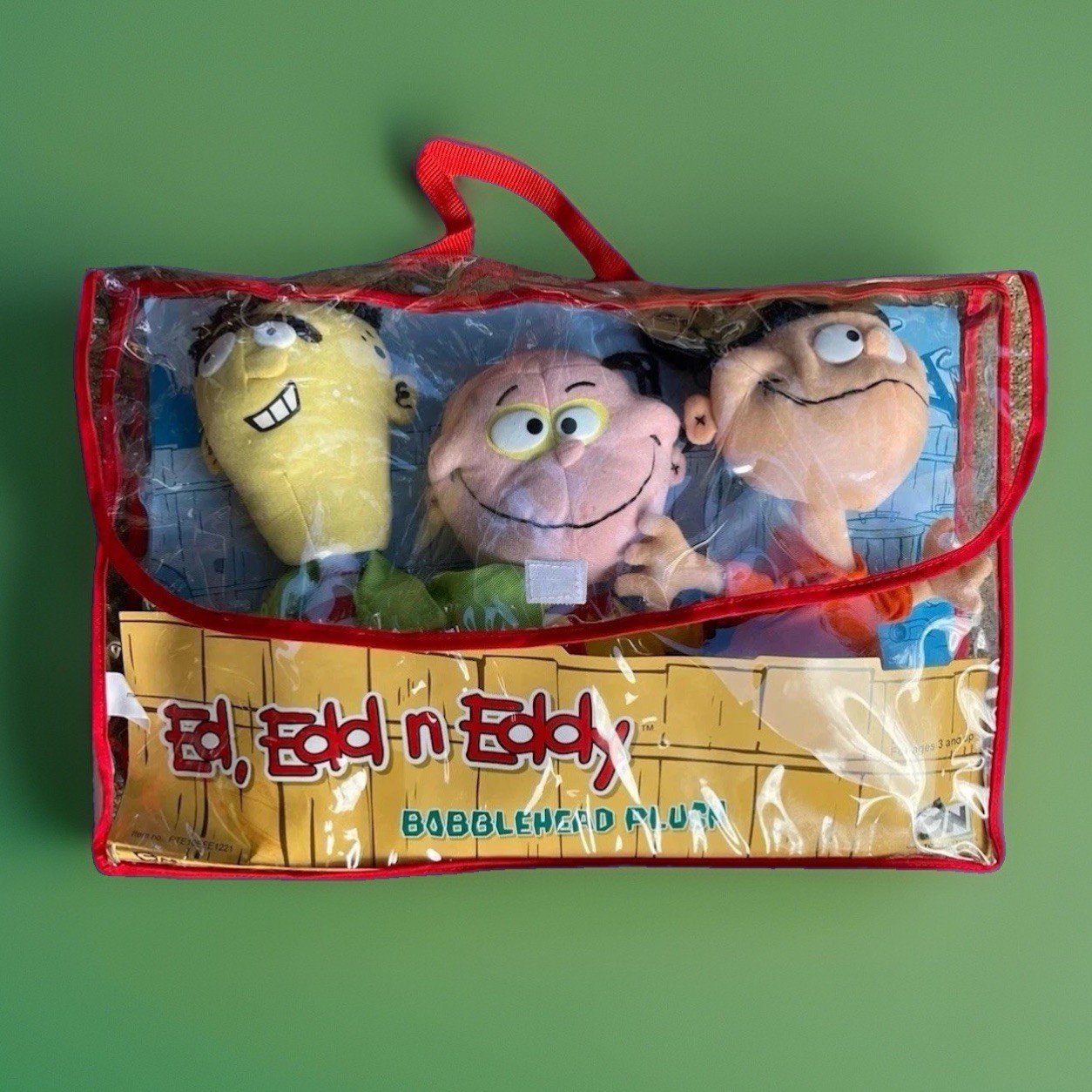 Ed Edd N Eddy Bobble Head Plush Set By Cartoon Network *Online Exclusive*