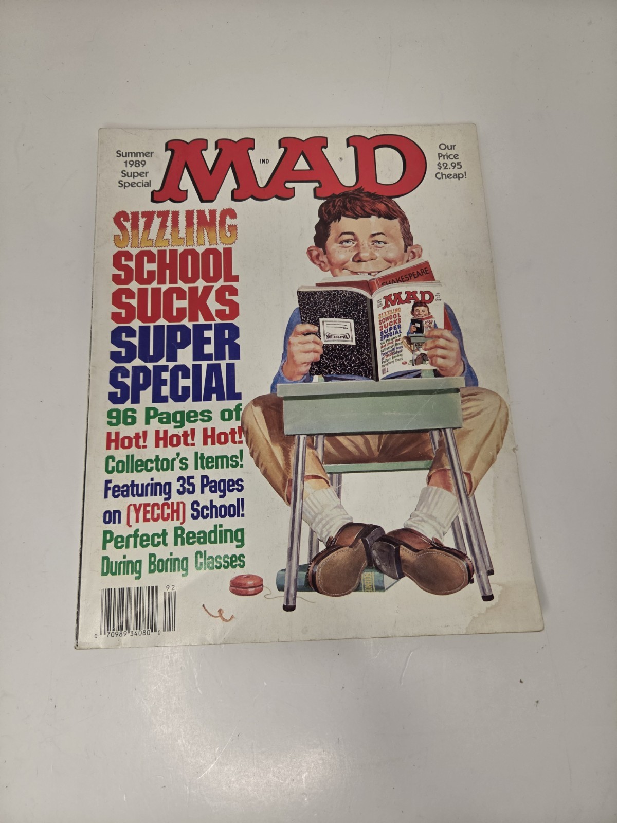 Mad Magazine special #67 Summer 1989 VG shipping included Mad Magazine special #67 Summer 1989 VG shipping included