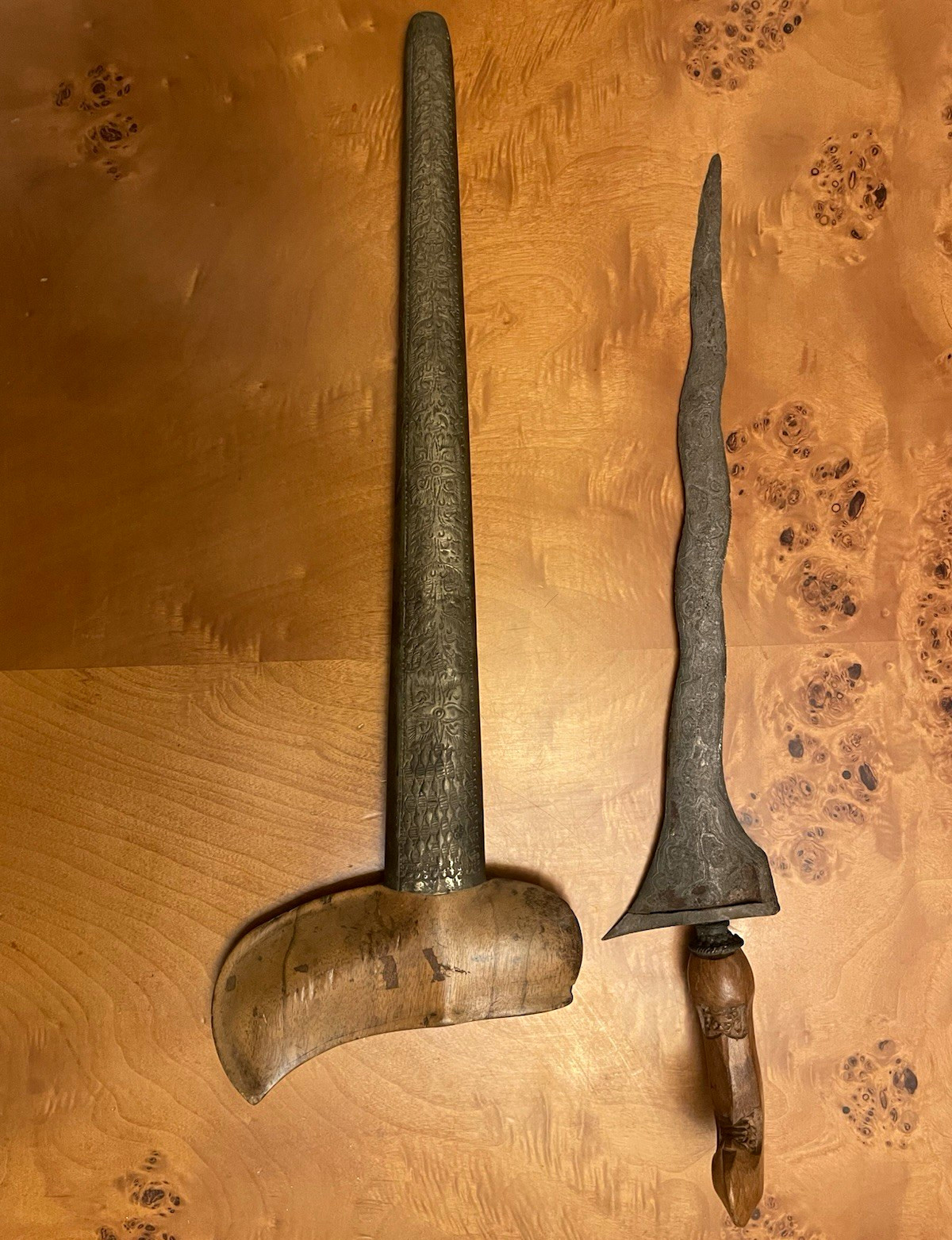 Vintage Antique Javanese Indonesian Islamic Sword Dagger Kris Keris